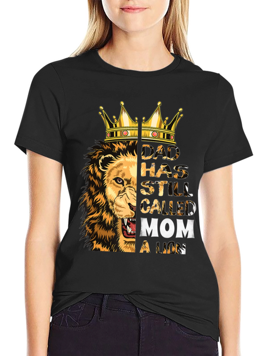 Dad Lion King Graphic T-Shirt - Fathers Day
