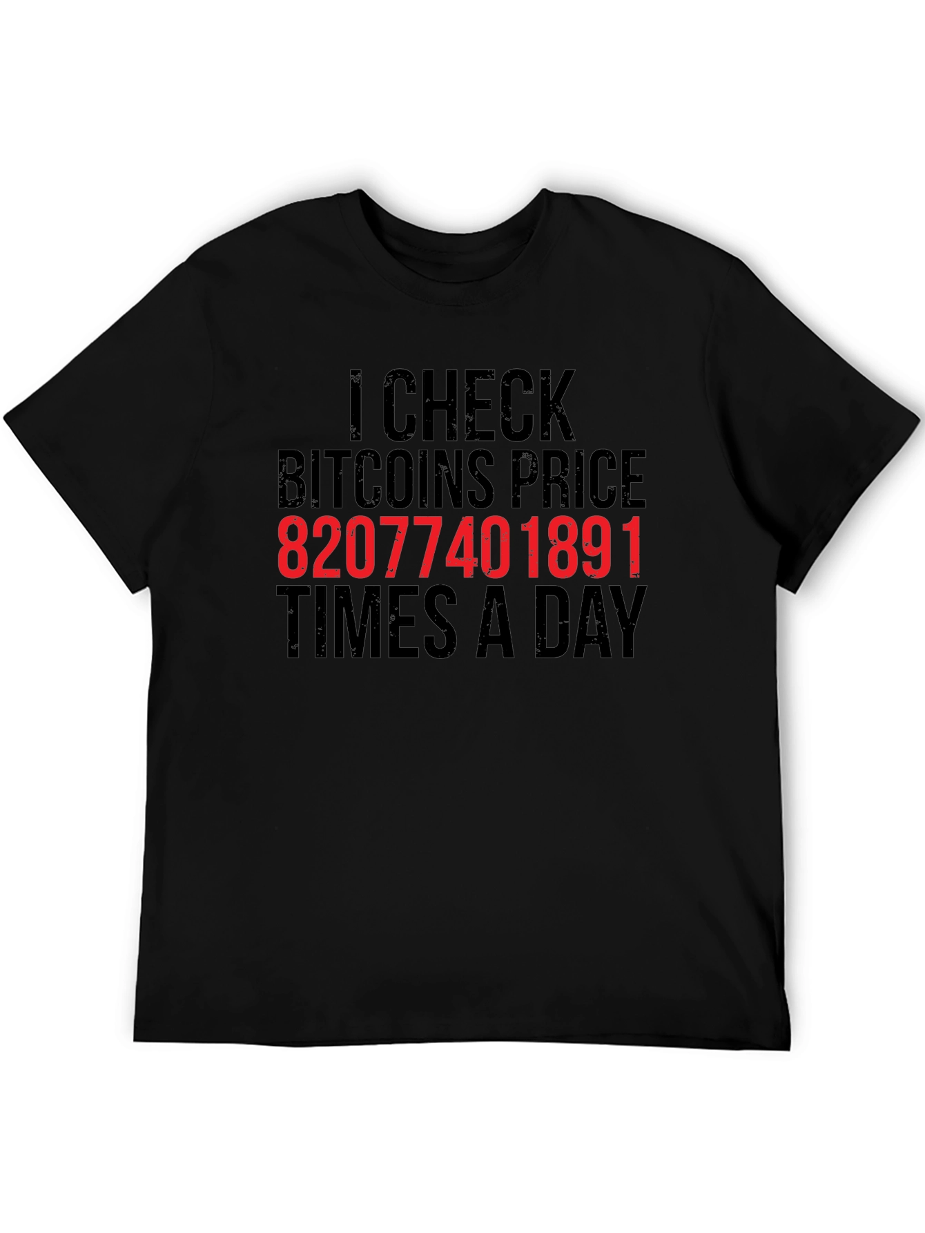 Bitcoin Price Check T-Shirt - Crypto Trader Tee