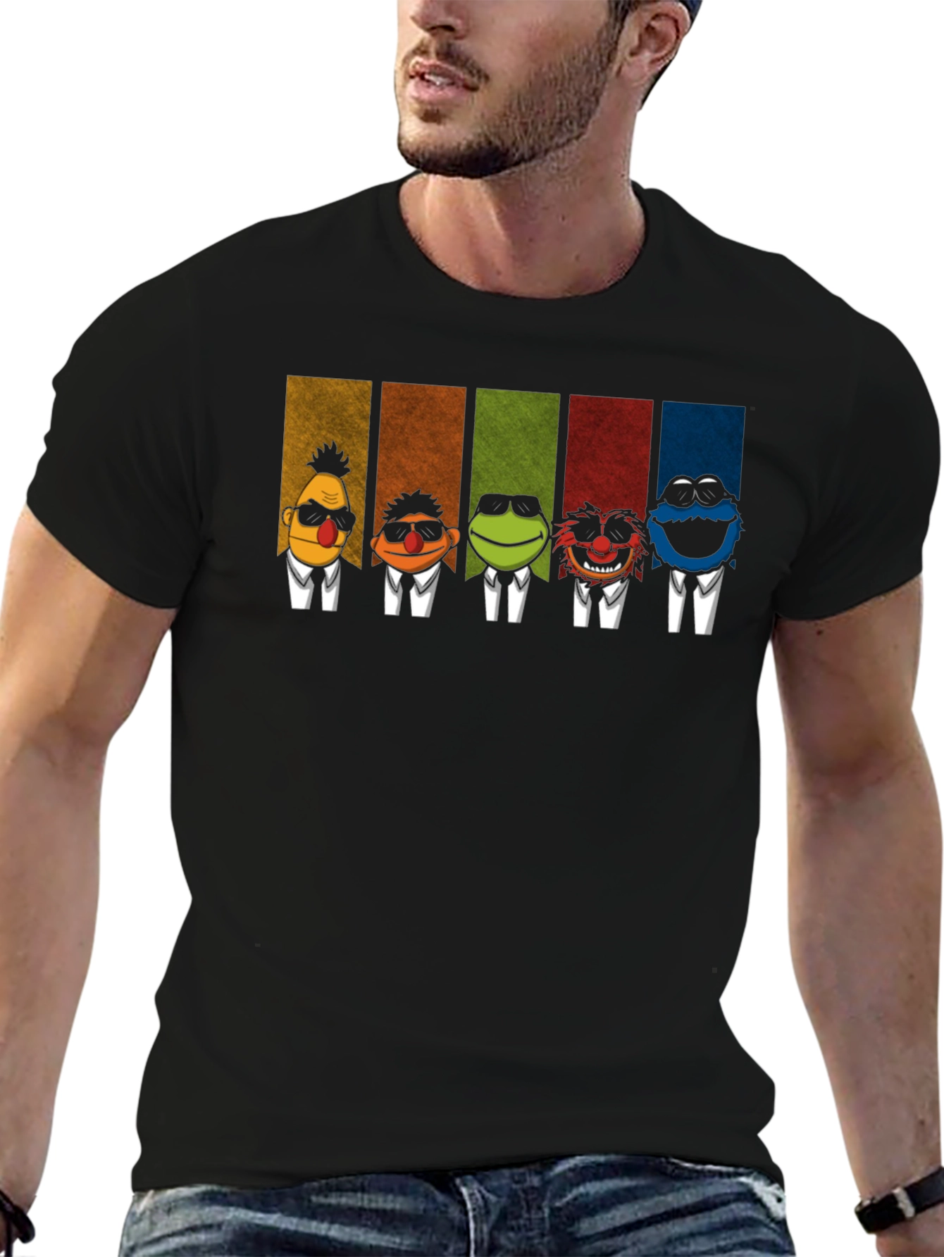 Muppets Squad T-Shirt - Classic Cartoon Cool