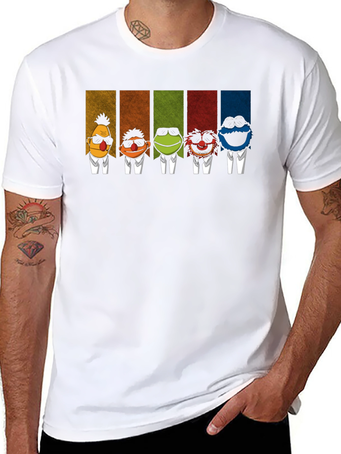 Muppets Squad T-Shirt - Classic Cartoon Cool