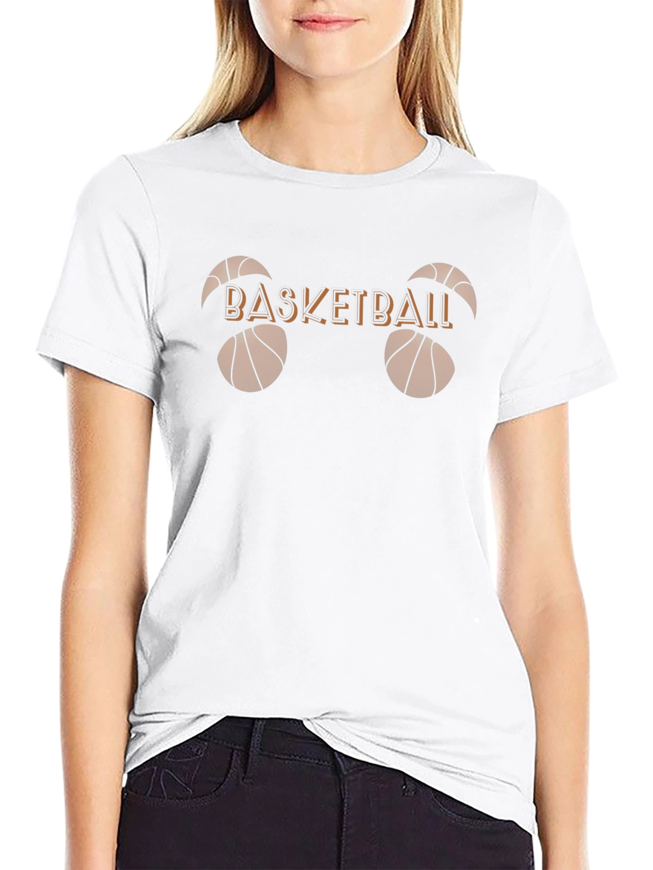 Basketball Graphic Tee - Stylish Sportswear
