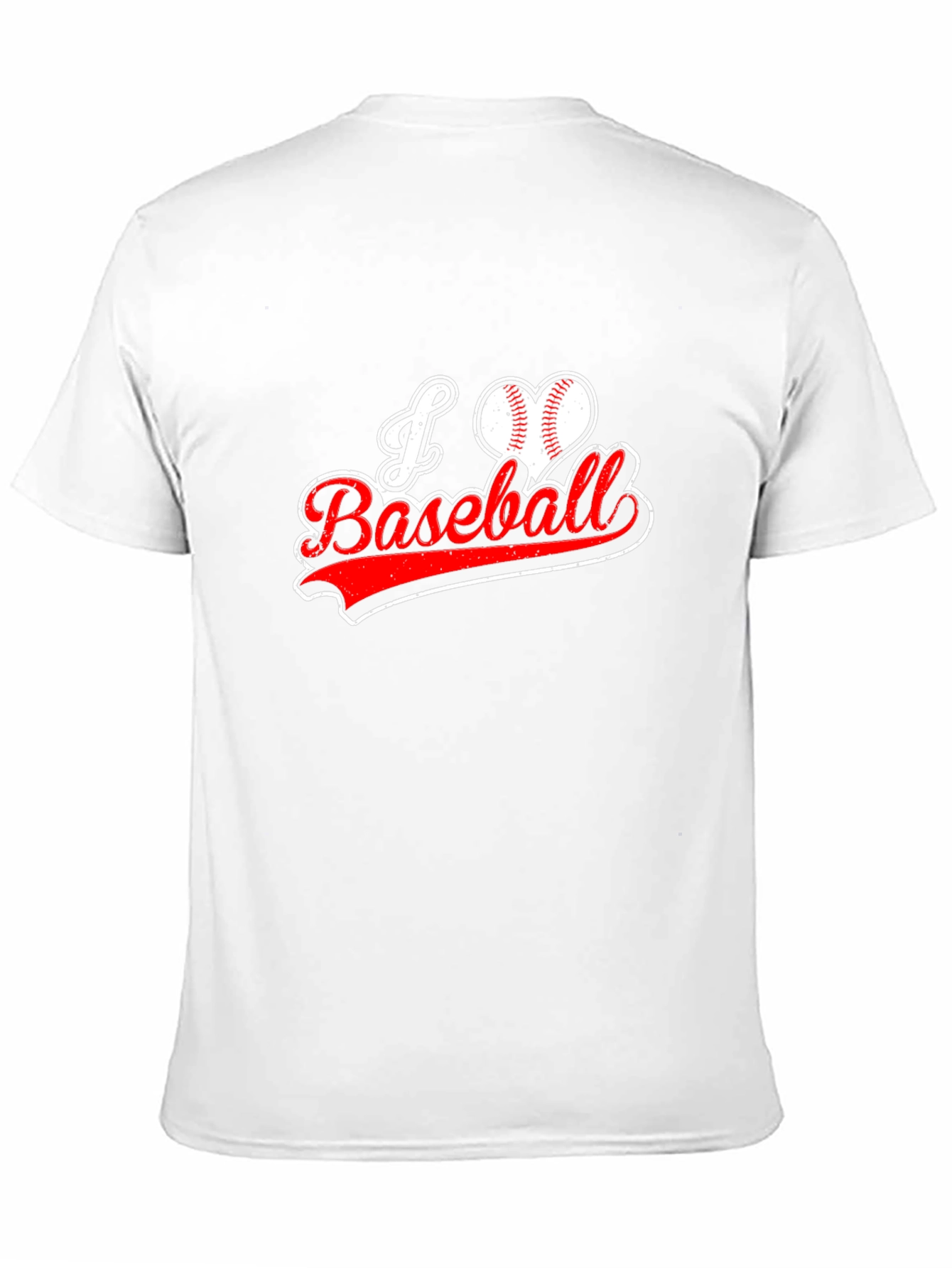 I Love Baseball Graphic T-Shirt