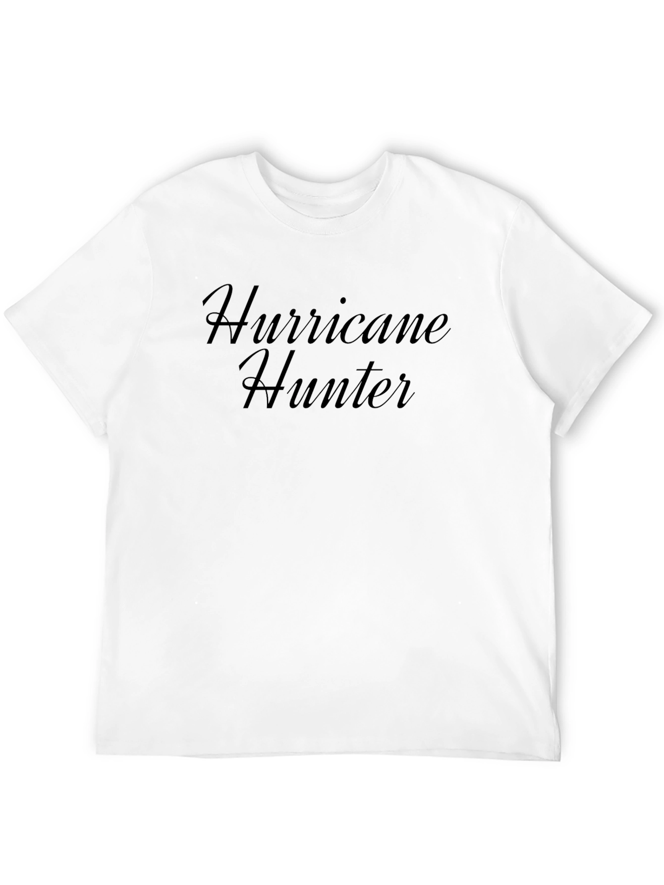 Hurricane Hunter Graphic T-Shirt - Black