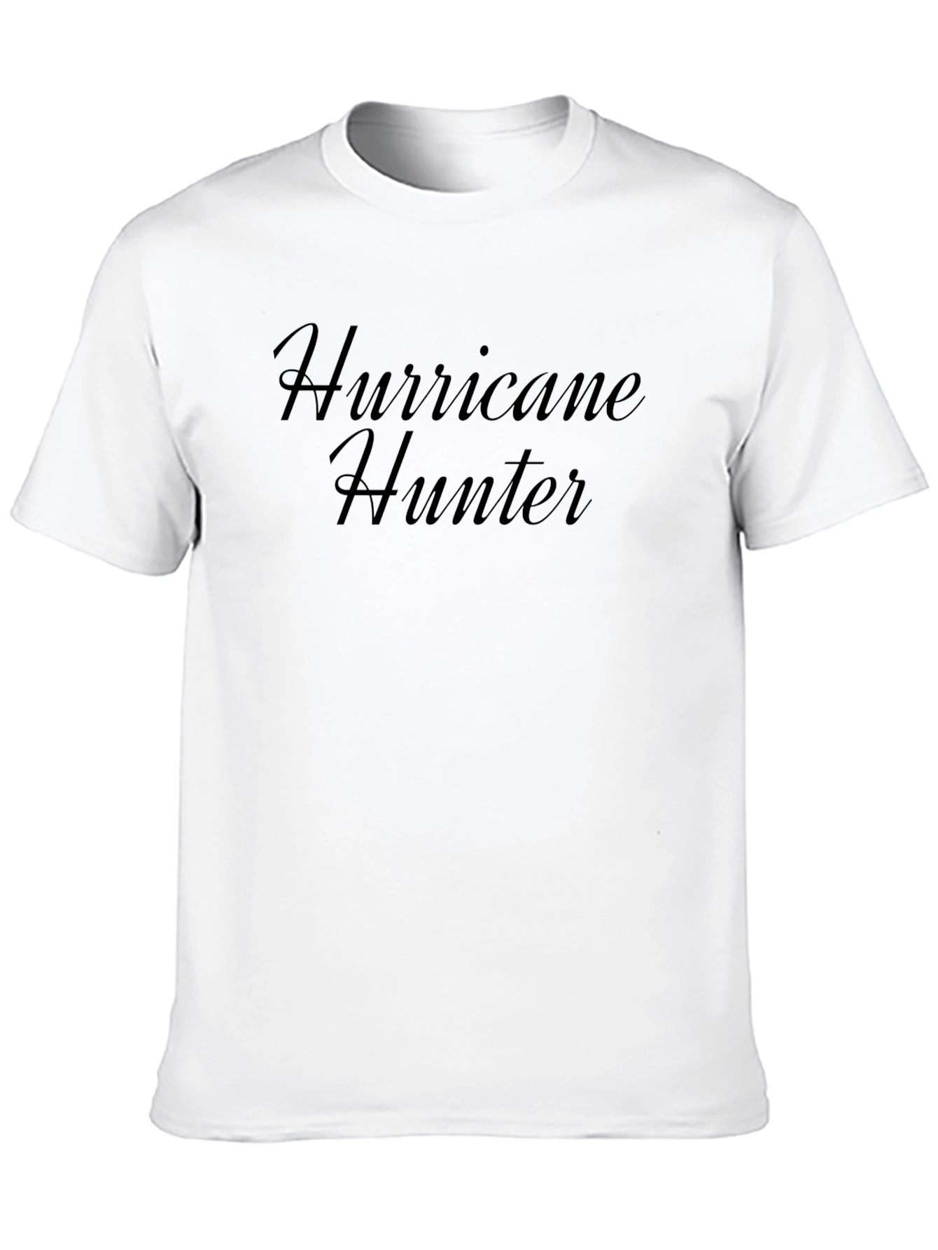 Hurricane Hunter Graphic T-Shirt - Black