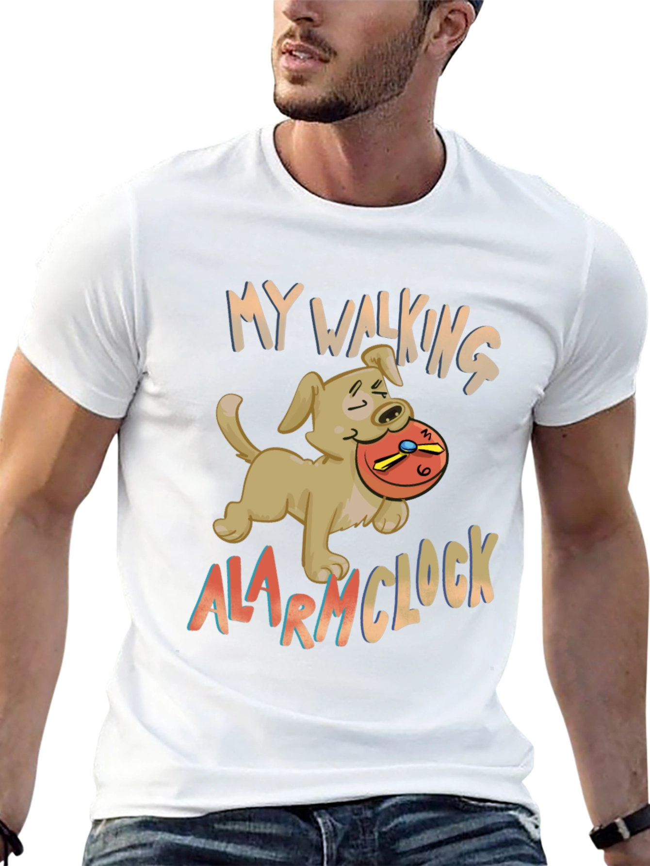 Walking Alarm Clock T-Shirt