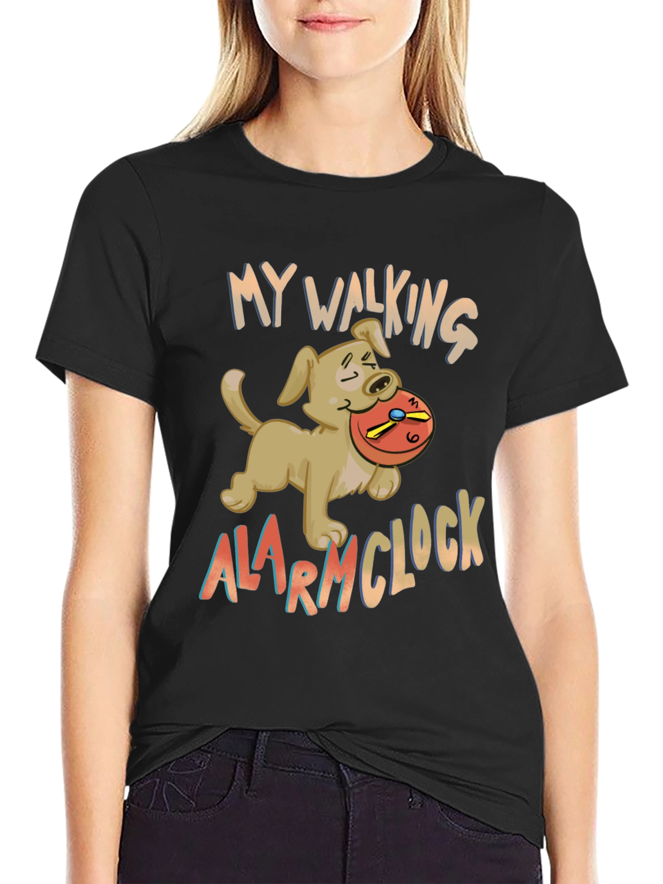 Walking Alarm Clock T-Shirt