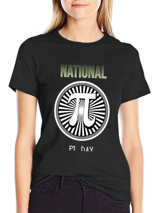 National Pi Day T-Shirt Black
