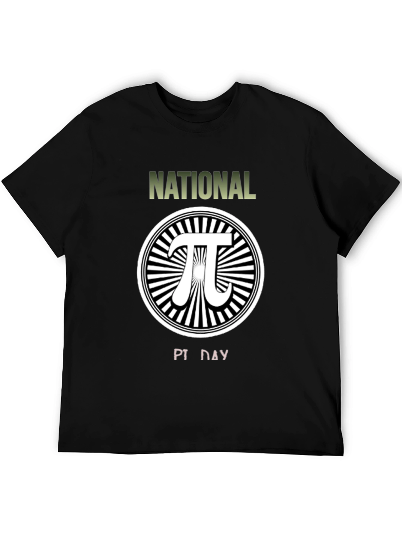 National Pi Day T-Shirt Black