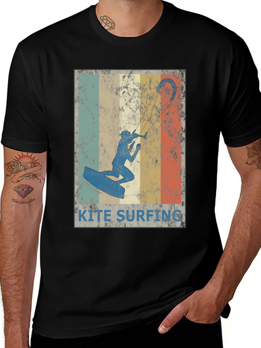 Kite Surfing Graphic T-Shirt