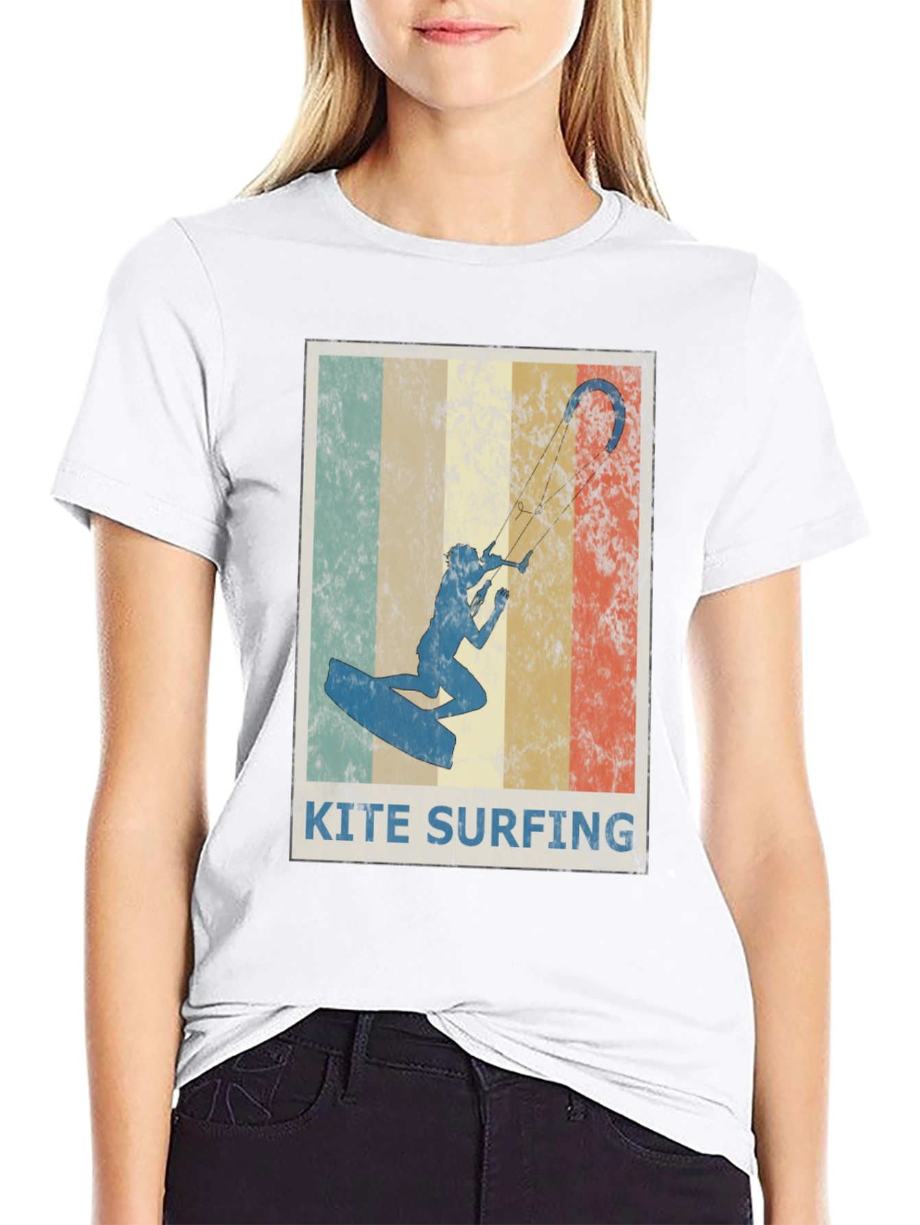 Kite Surfing Graphic T-Shirt