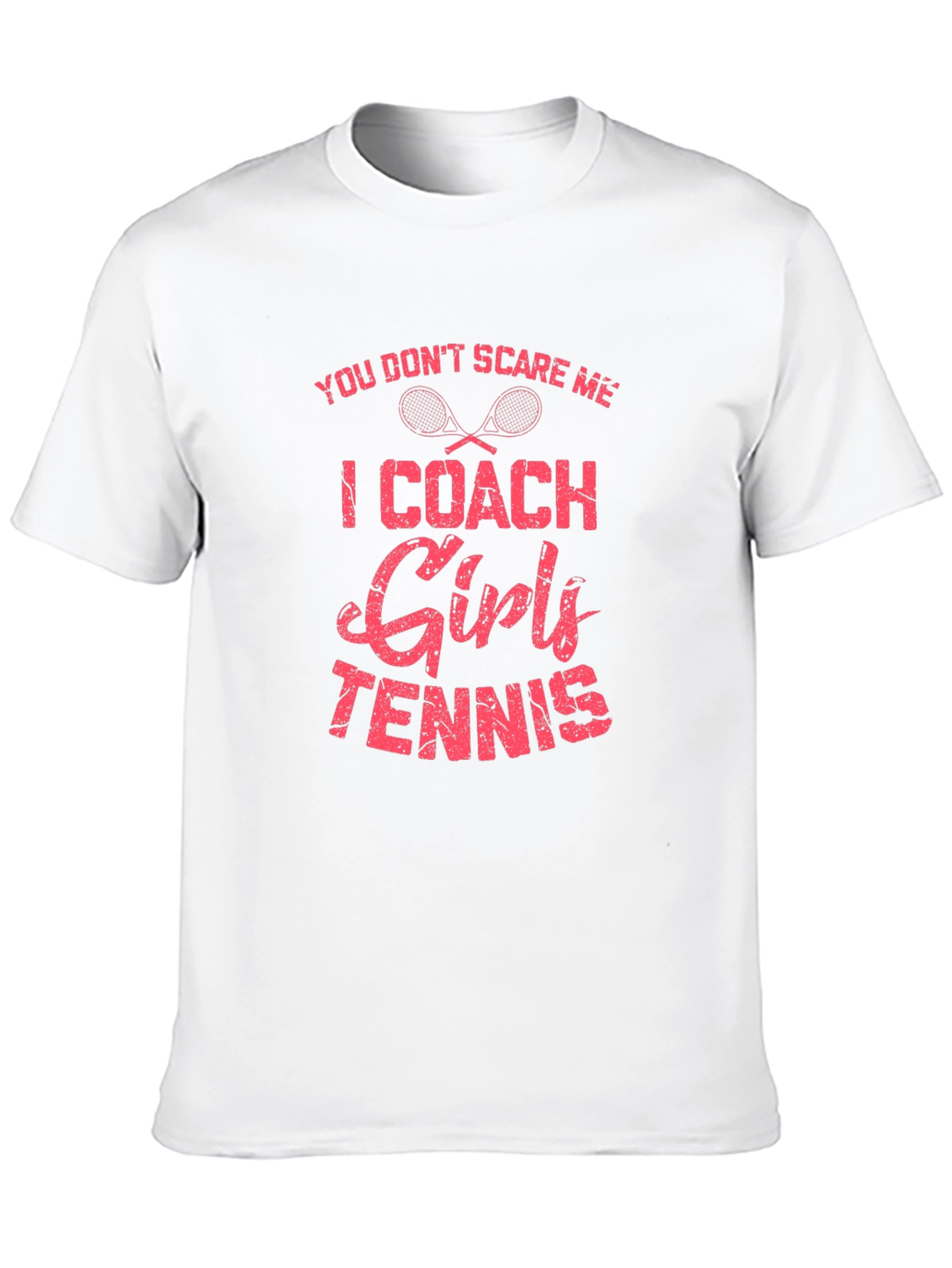 Coach Girls Tennis Graphic T-Shirt