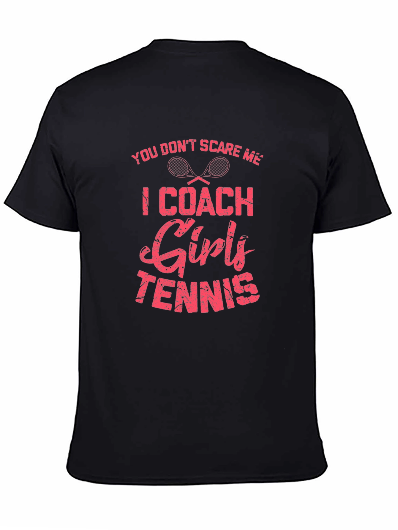 Coach Girls Tennis Graphic T-Shirt