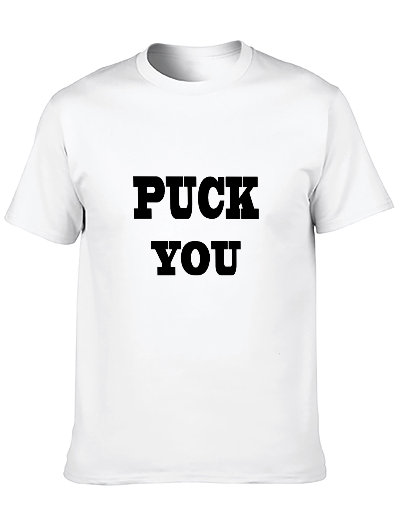 Puck You Graphic Tee - Bold Statement T-Shirt