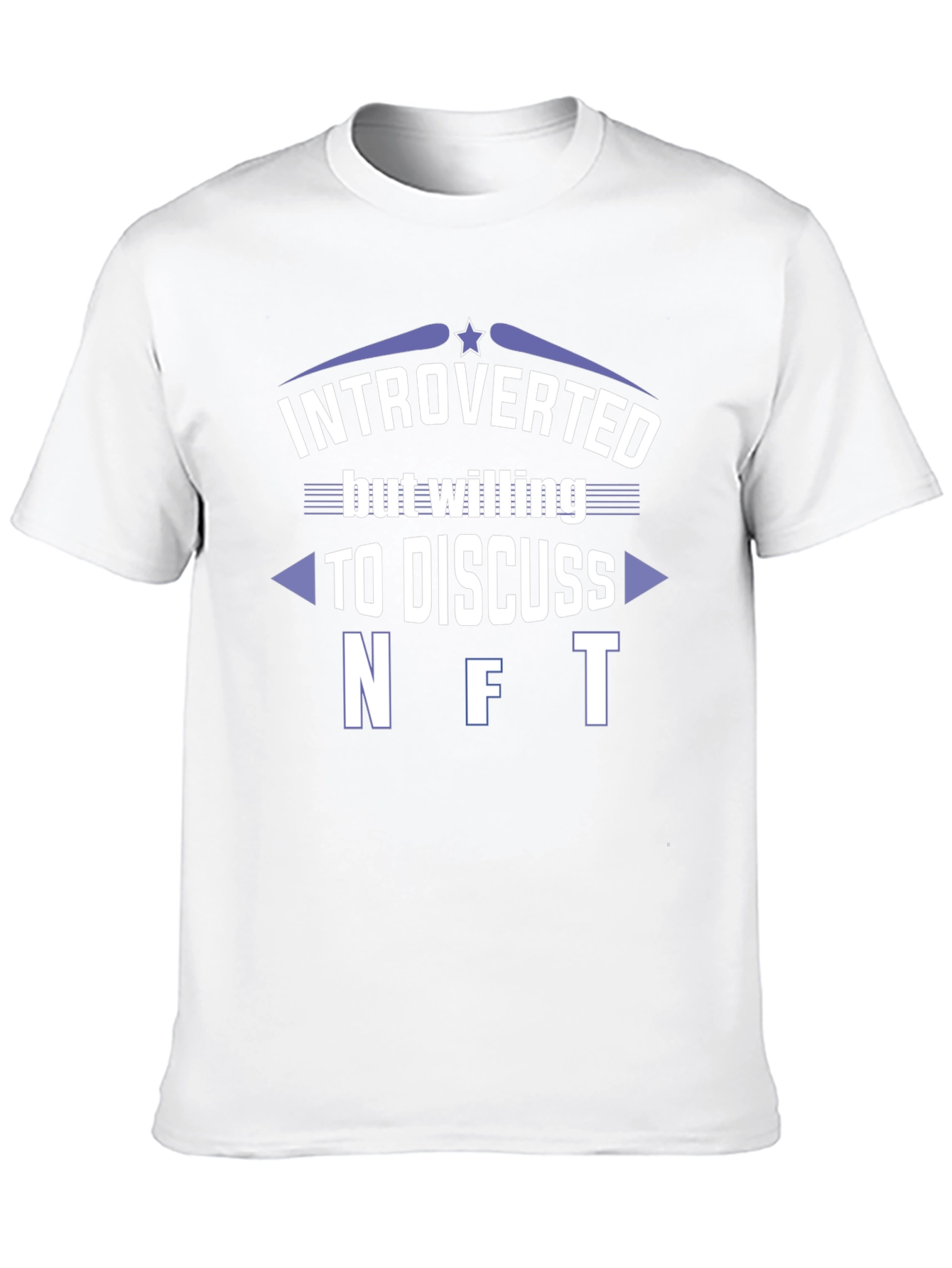 Introverted NFT T-Shirt - Cryptocurrency Design