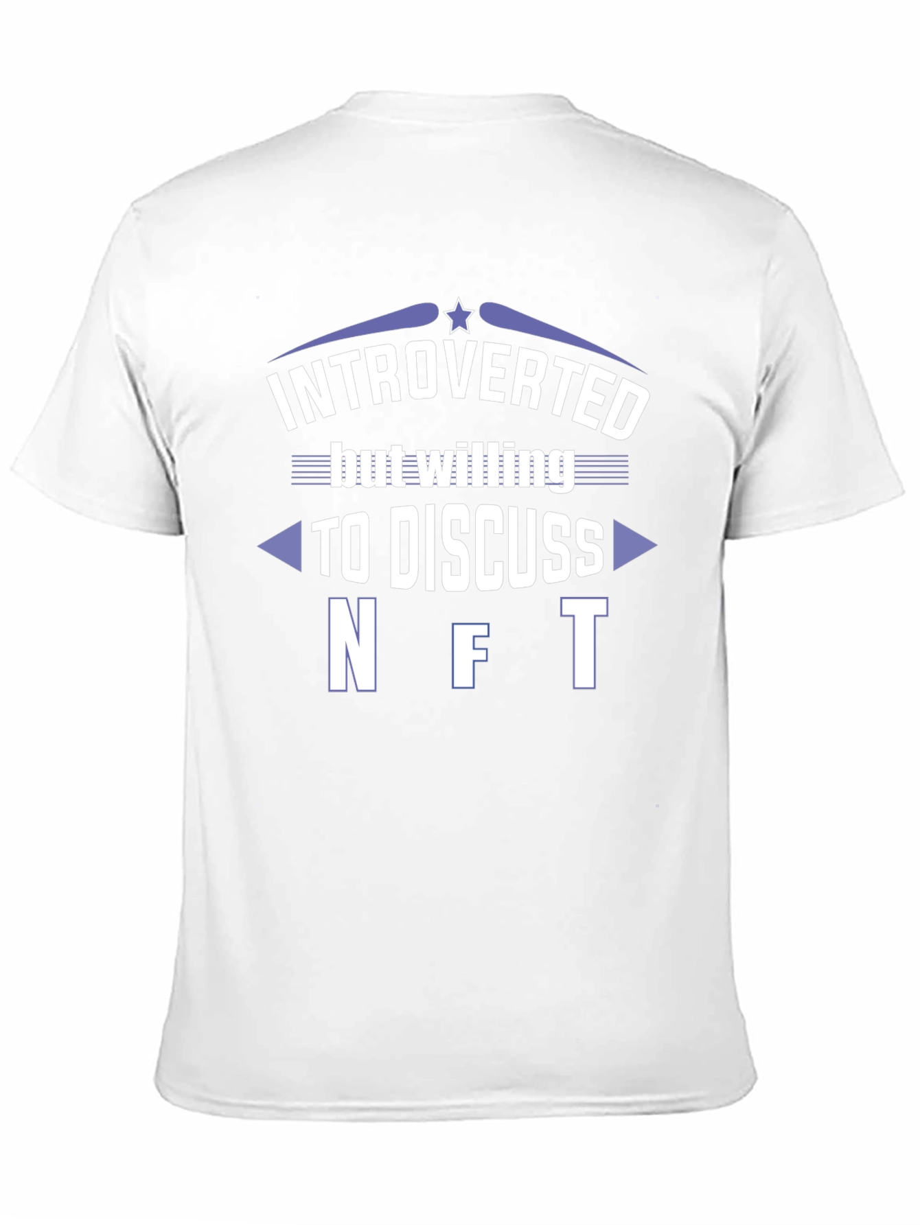 Introverted NFT T-Shirt - Cryptocurrency Design