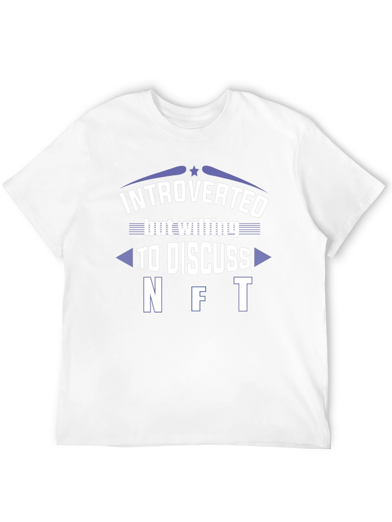 Introverted NFT T-Shirt - Cryptocurrency Design