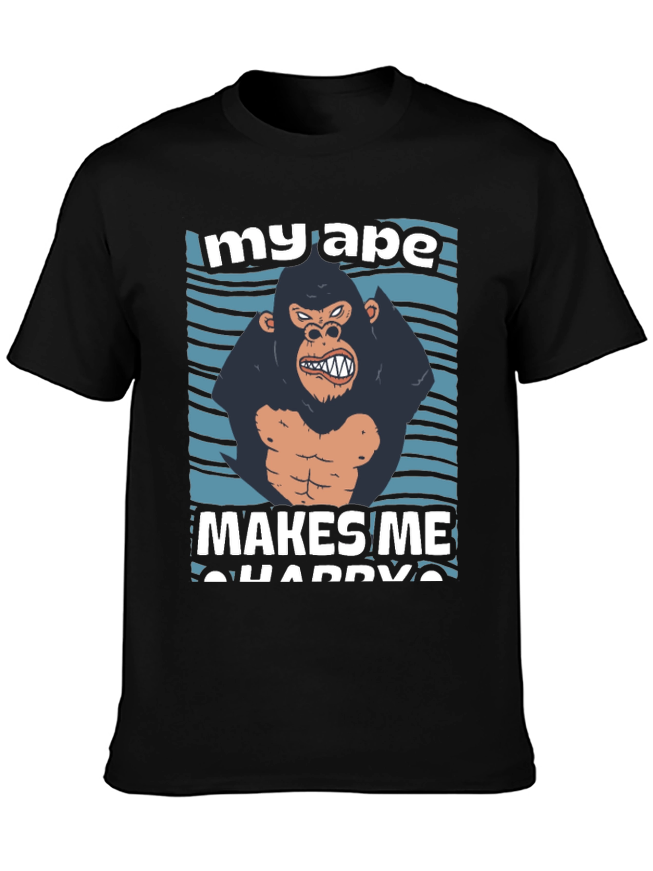 My Ape Makes Me Happy Graphic T-Shirt