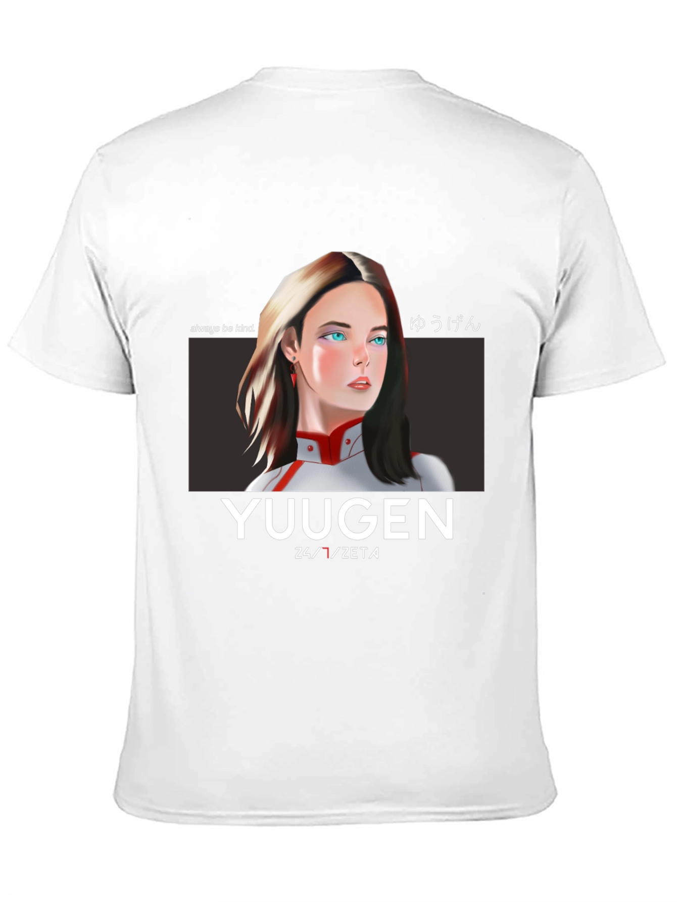 Yuugen Anime T-Shirt - Black Graphic Tee