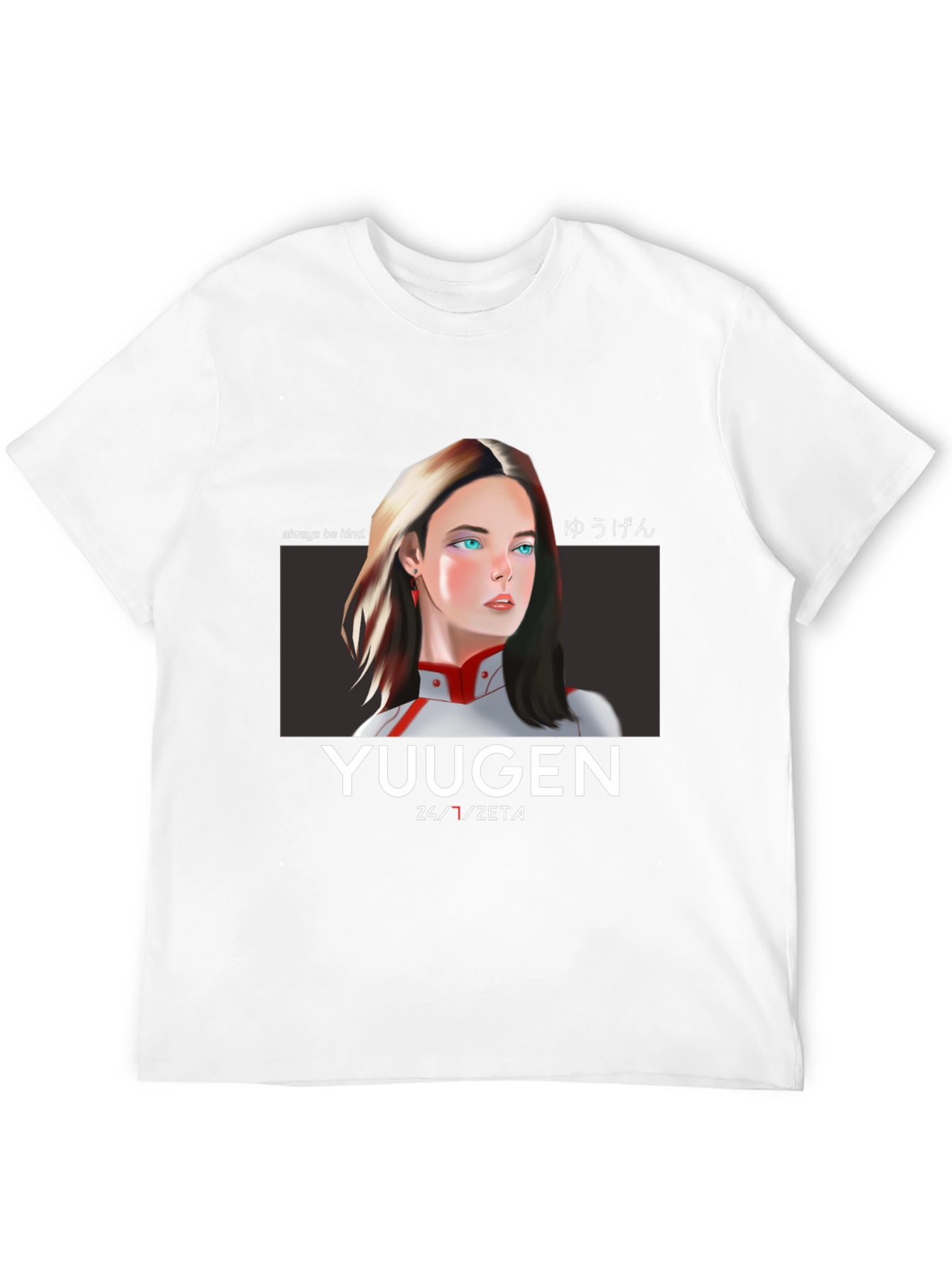 Yuugen Anime T-Shirt - Black Graphic Tee