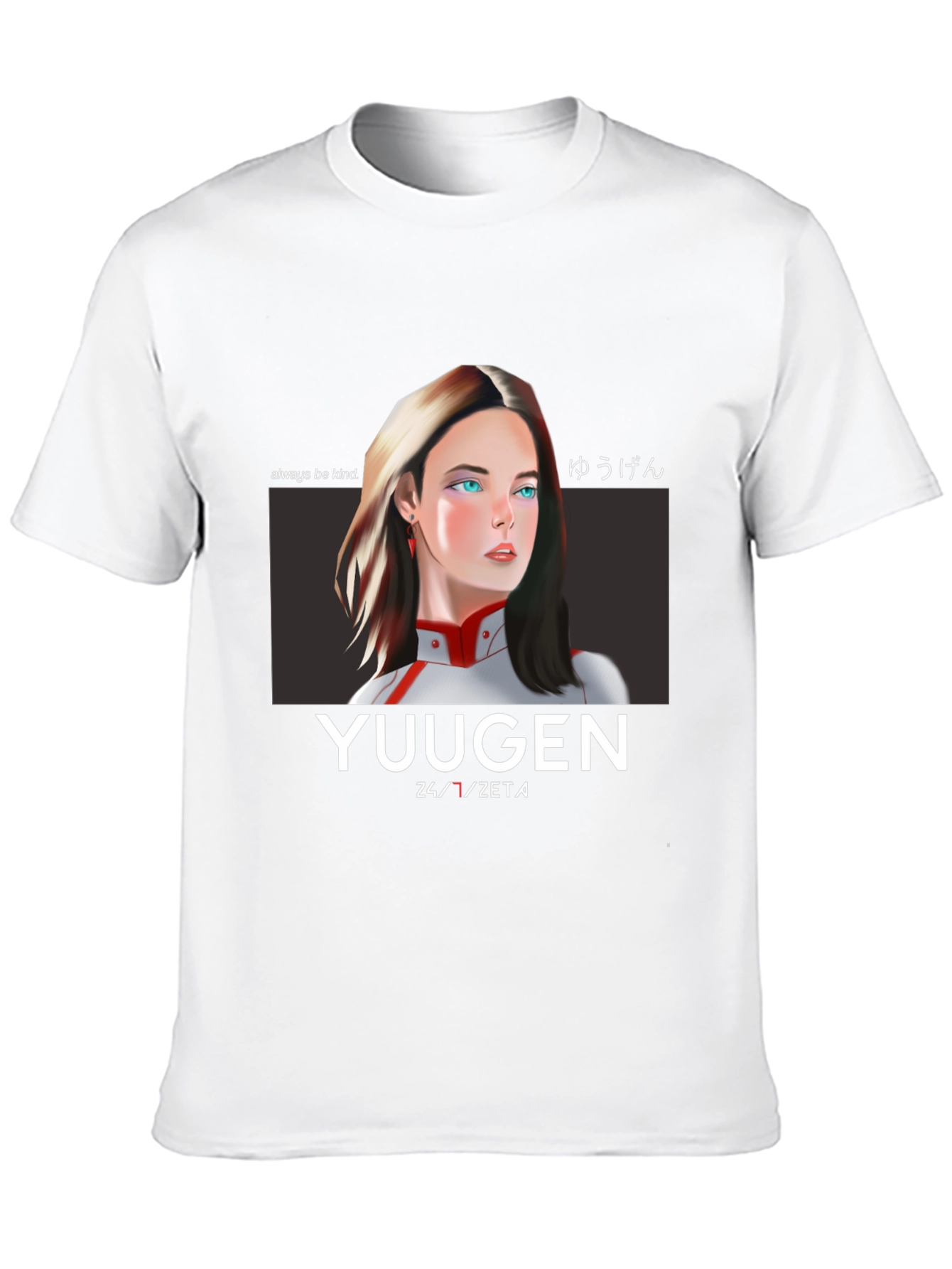 Yuugen Anime T-Shirt - Black Graphic Tee