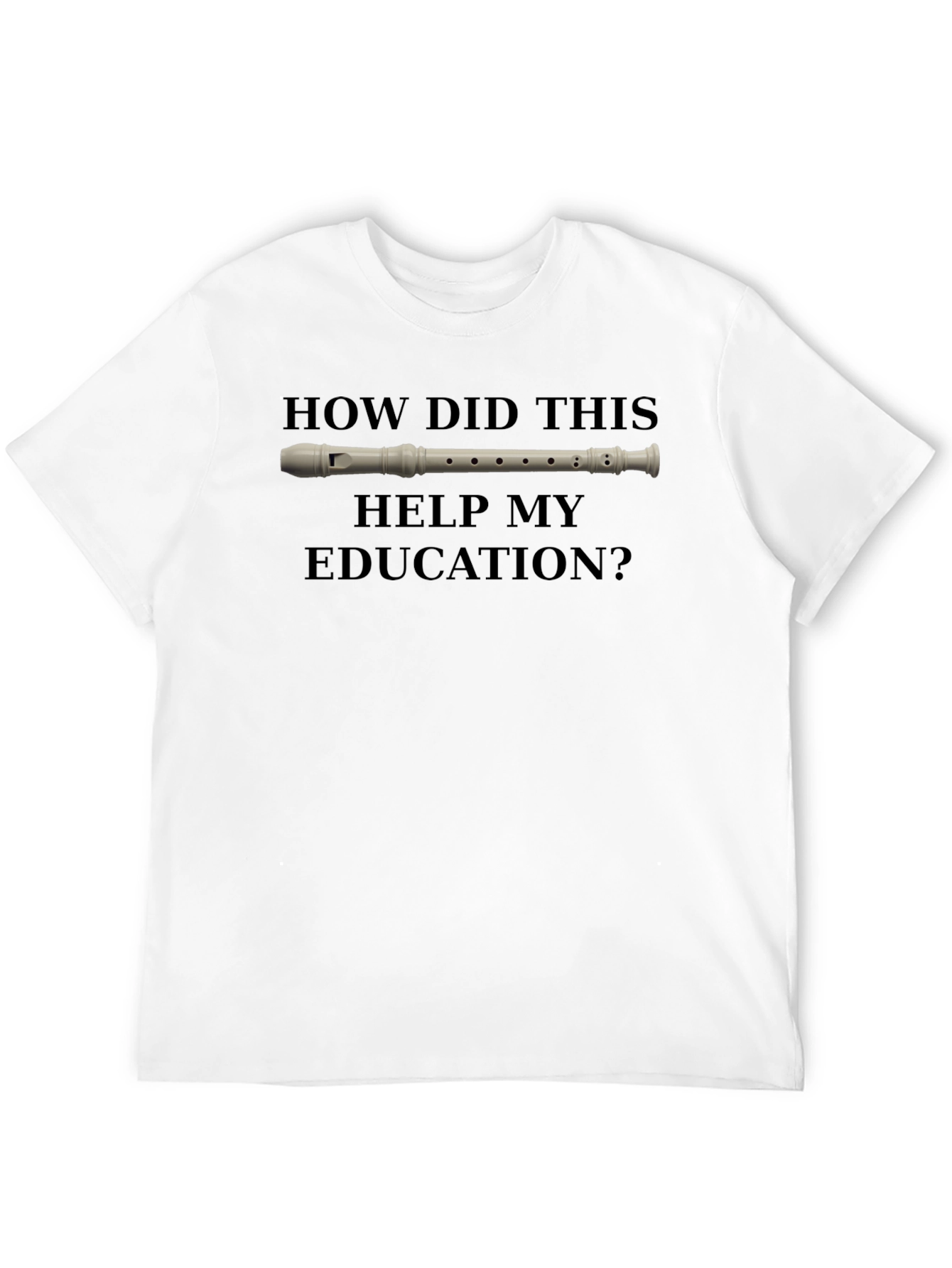 Funny Recorders Education T-Shirt