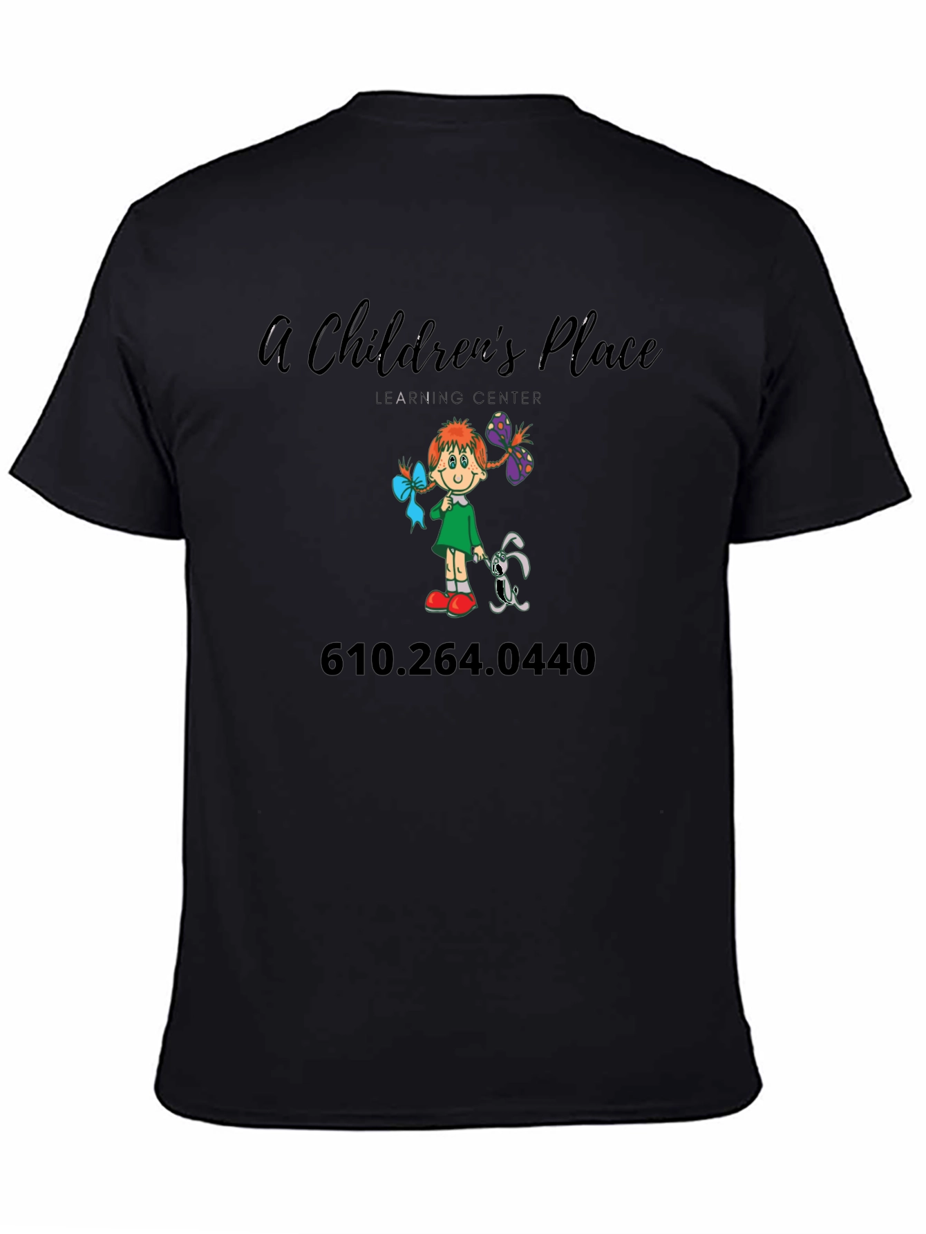A Childrens Place Black T-Shirt