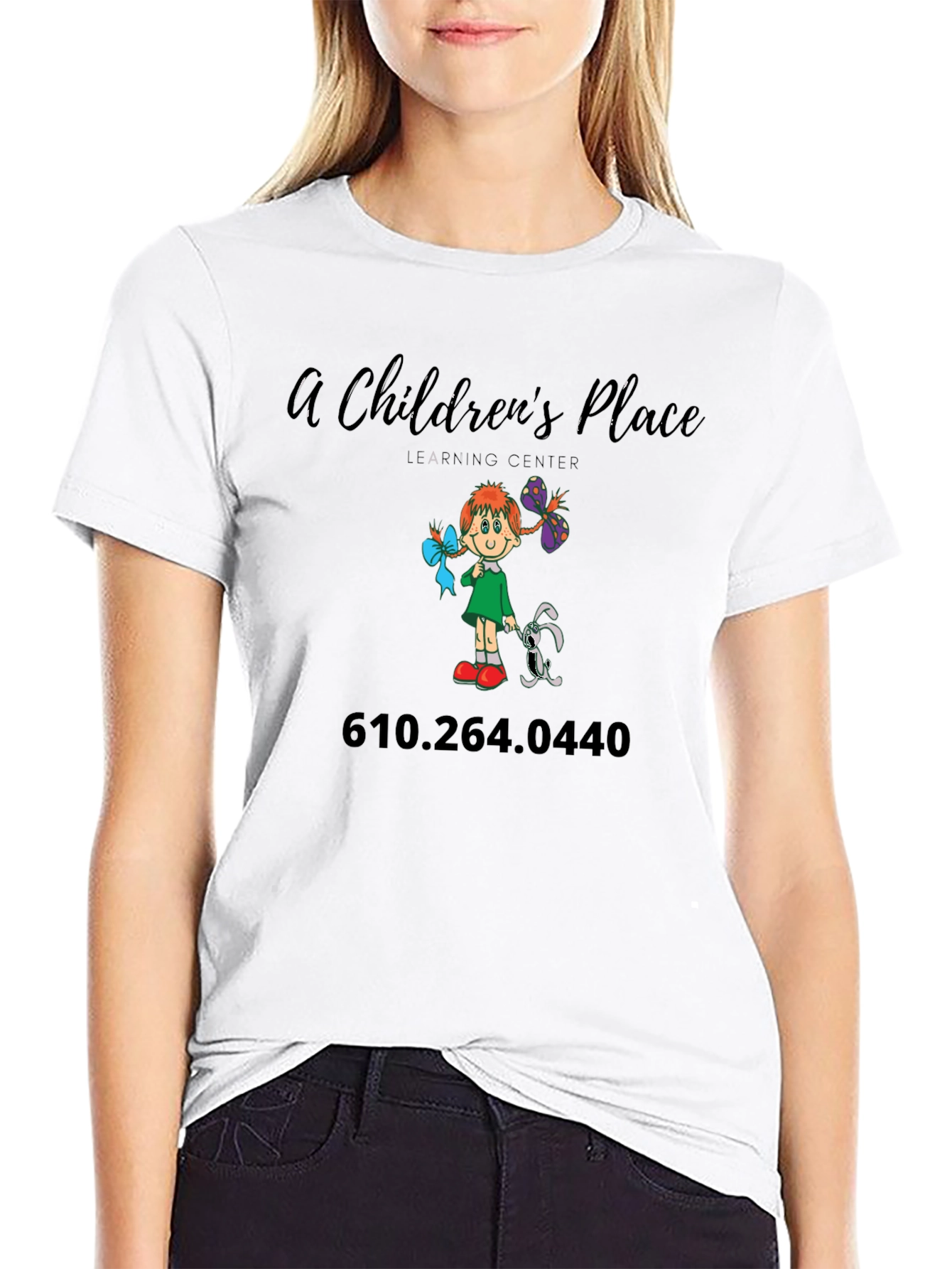 A Childrens Place Black T-Shirt