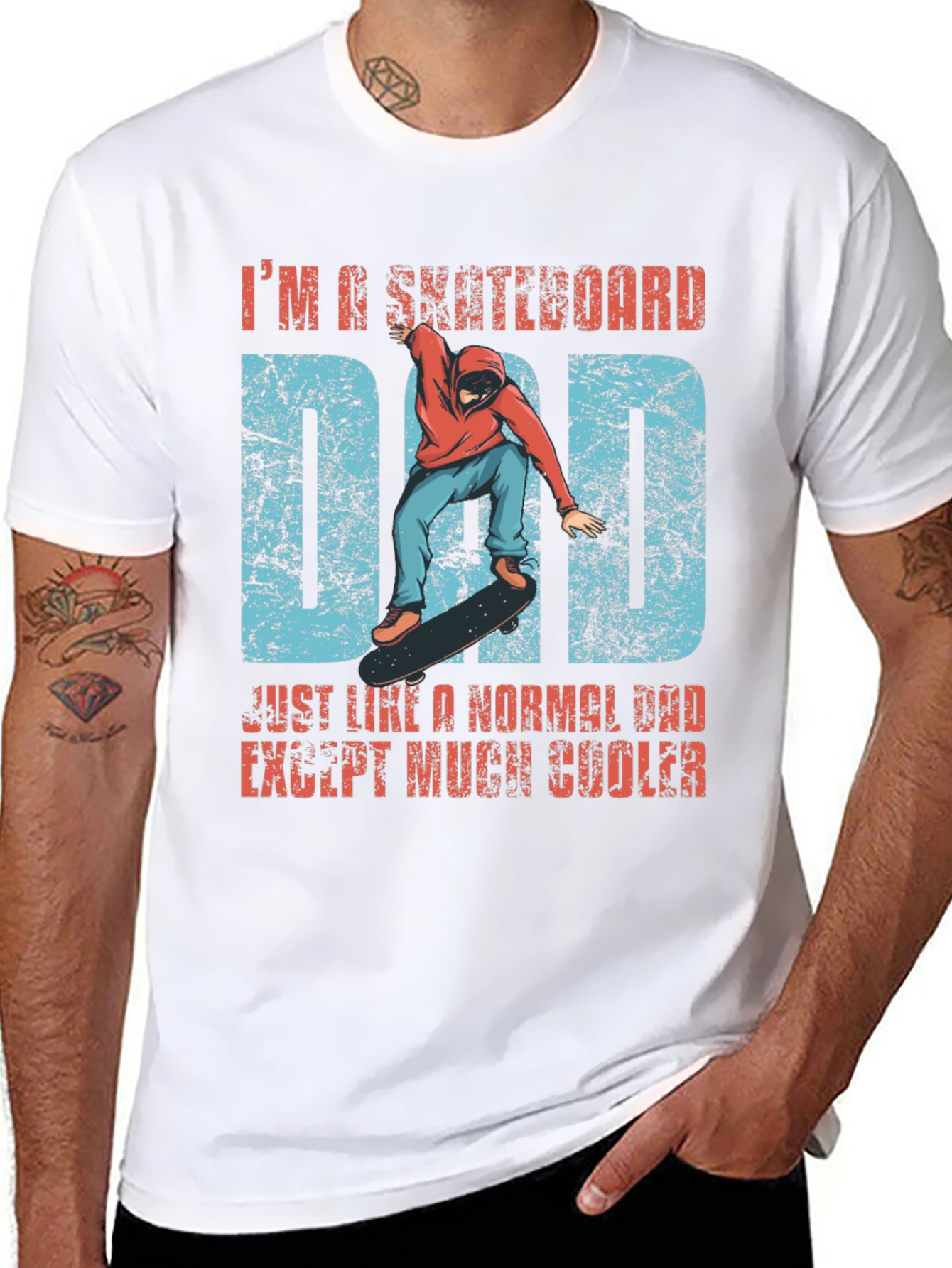 Skateboard Dad Graphic T-Shirt