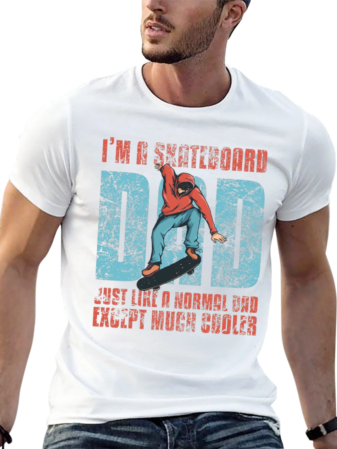 Skateboard Dad Graphic T-Shirt