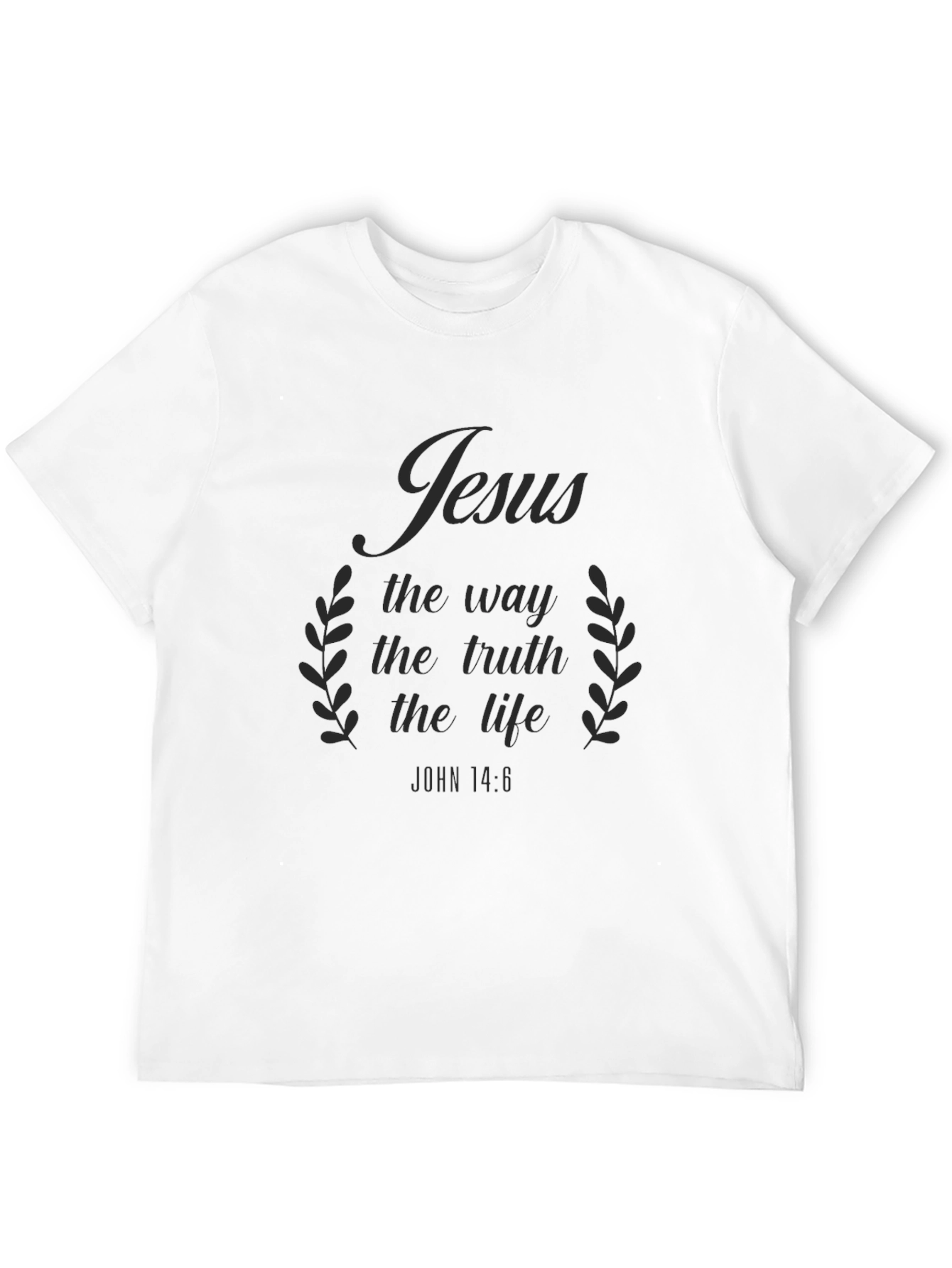 Jesus the Way Truth Life Graphic T-Shirt
