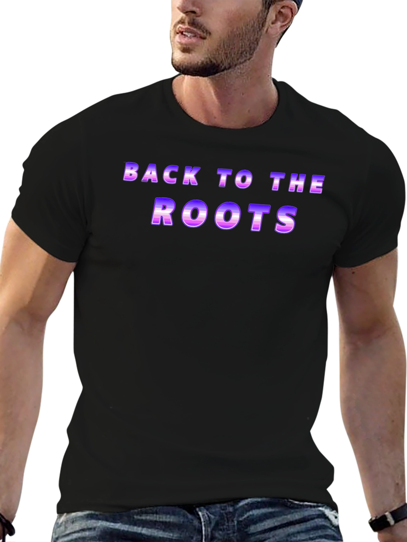 Back to the Roots Graphic T-Shirt
