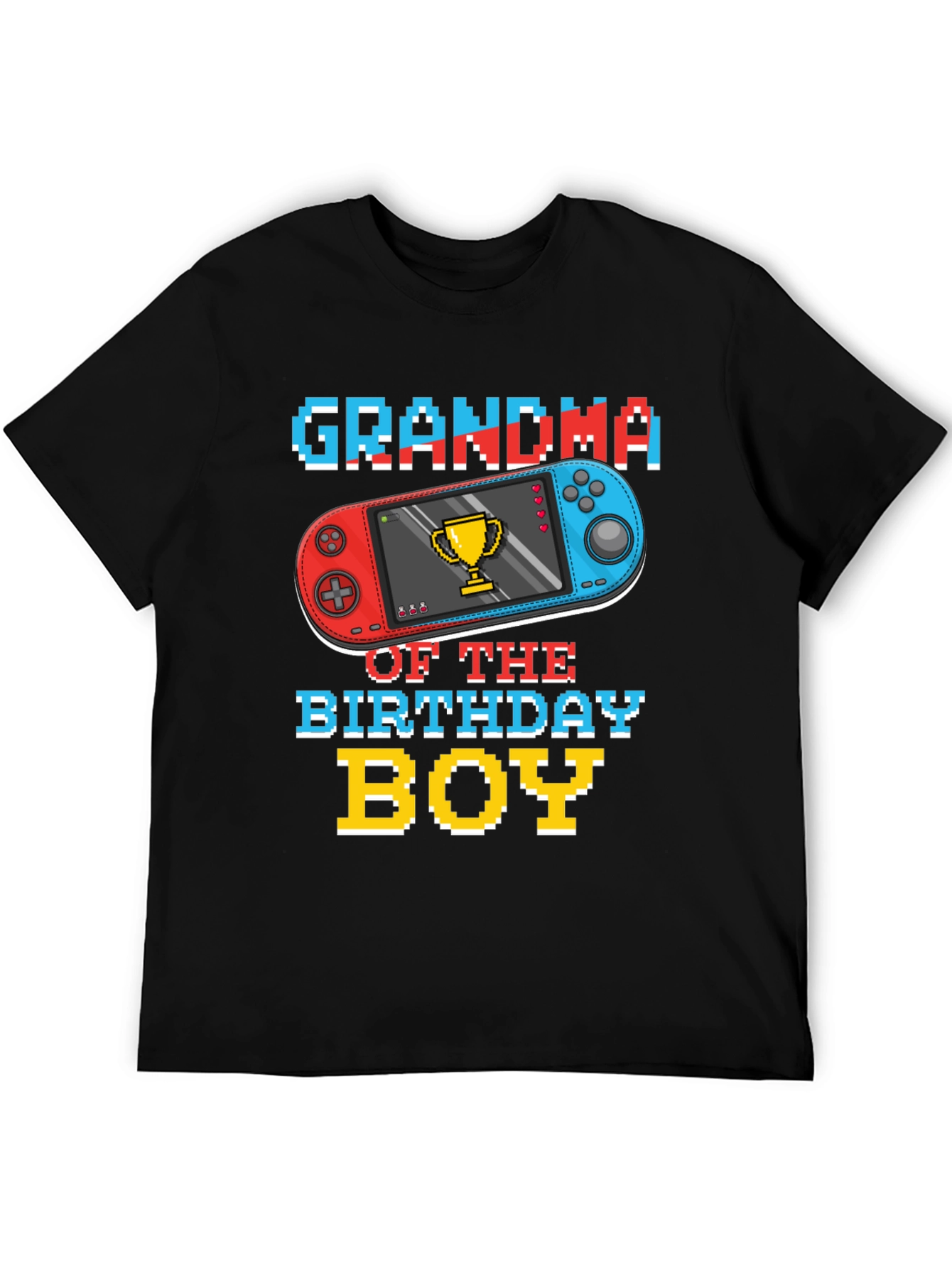 Grandma Birthday Boy Gaming T-Shirt