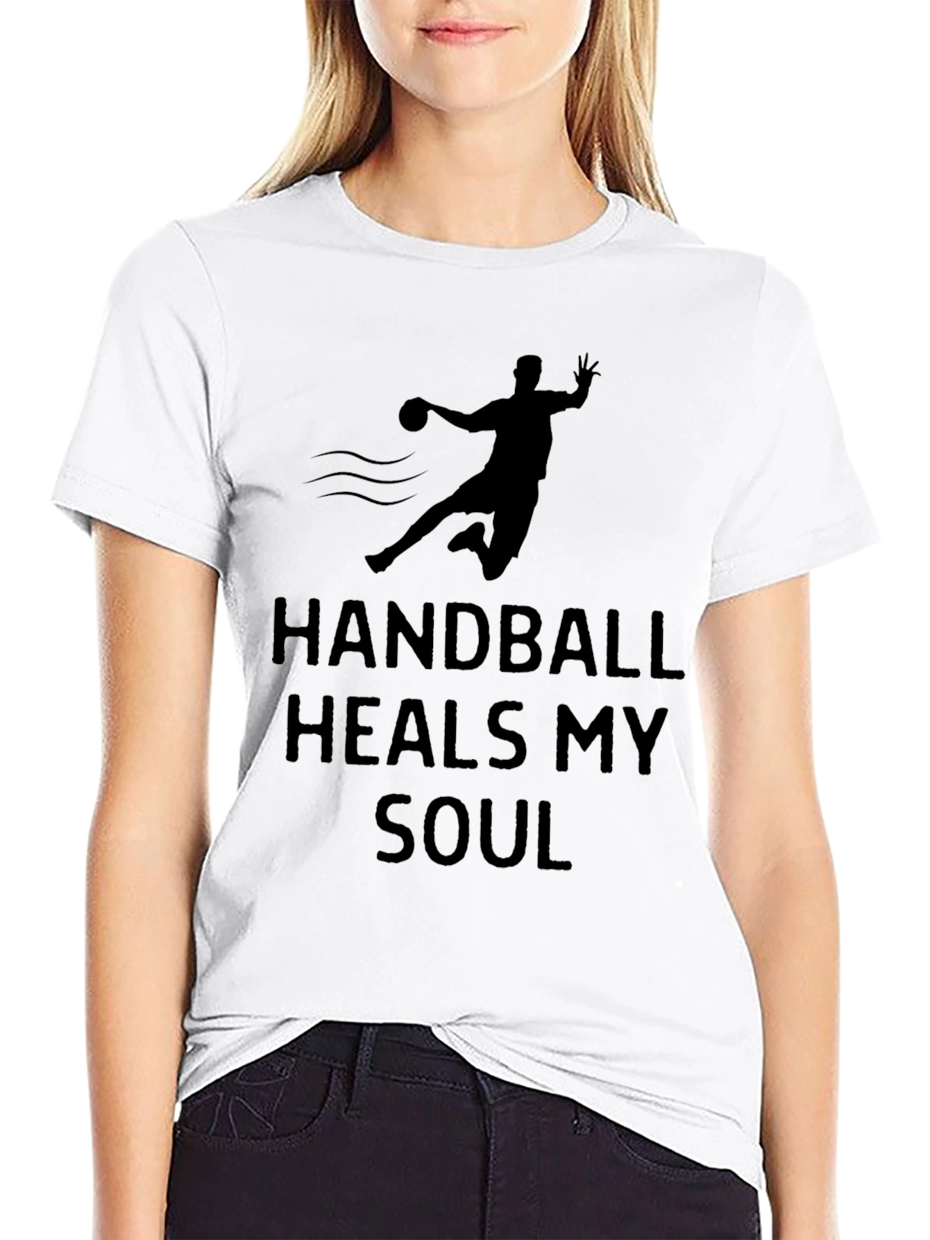 Handball Heals My Soul Graphic T-Shirt