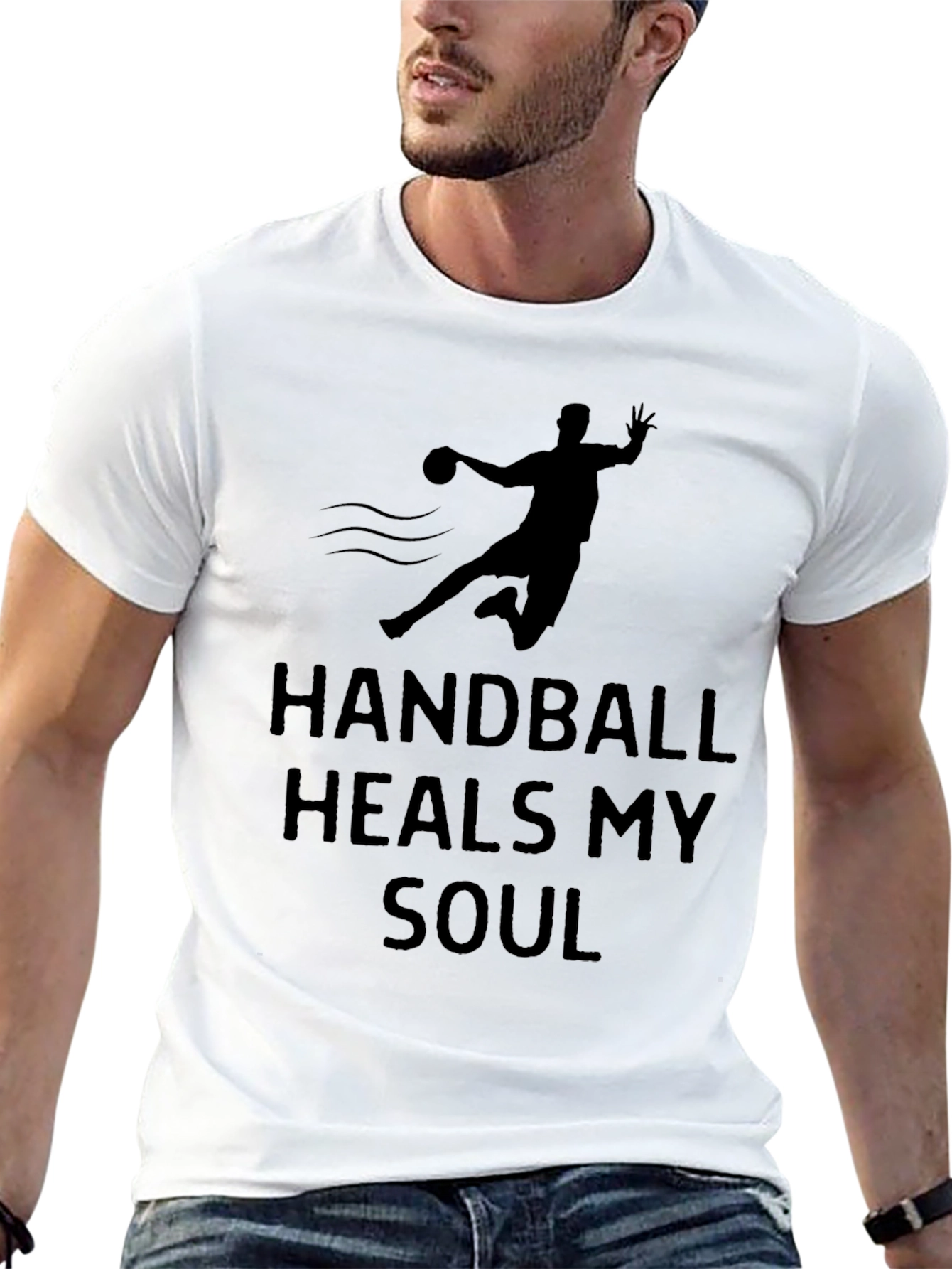 Handball Heals My Soul Graphic T-Shirt