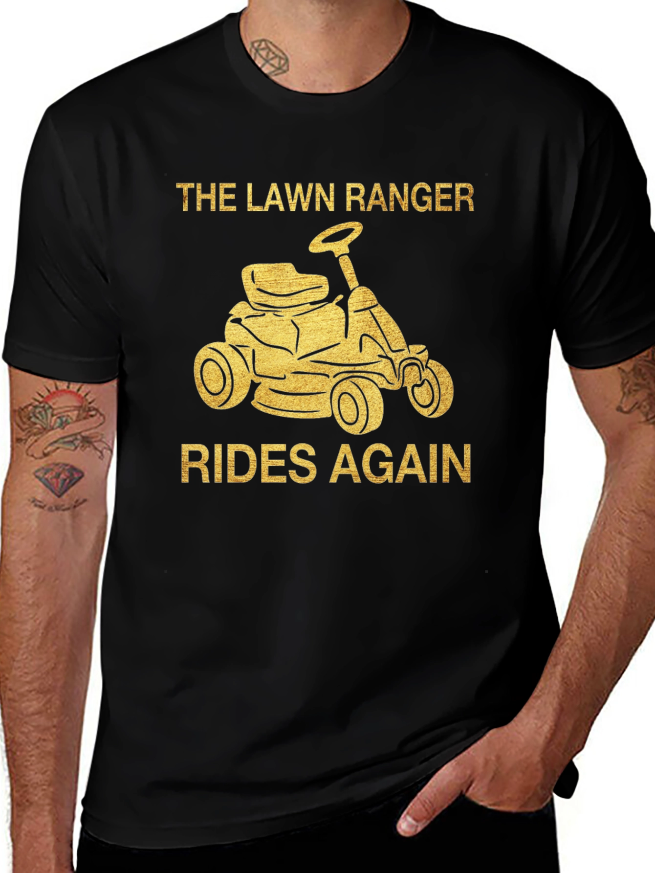 The Lawn Ranger T-Shirt - Rides Again!