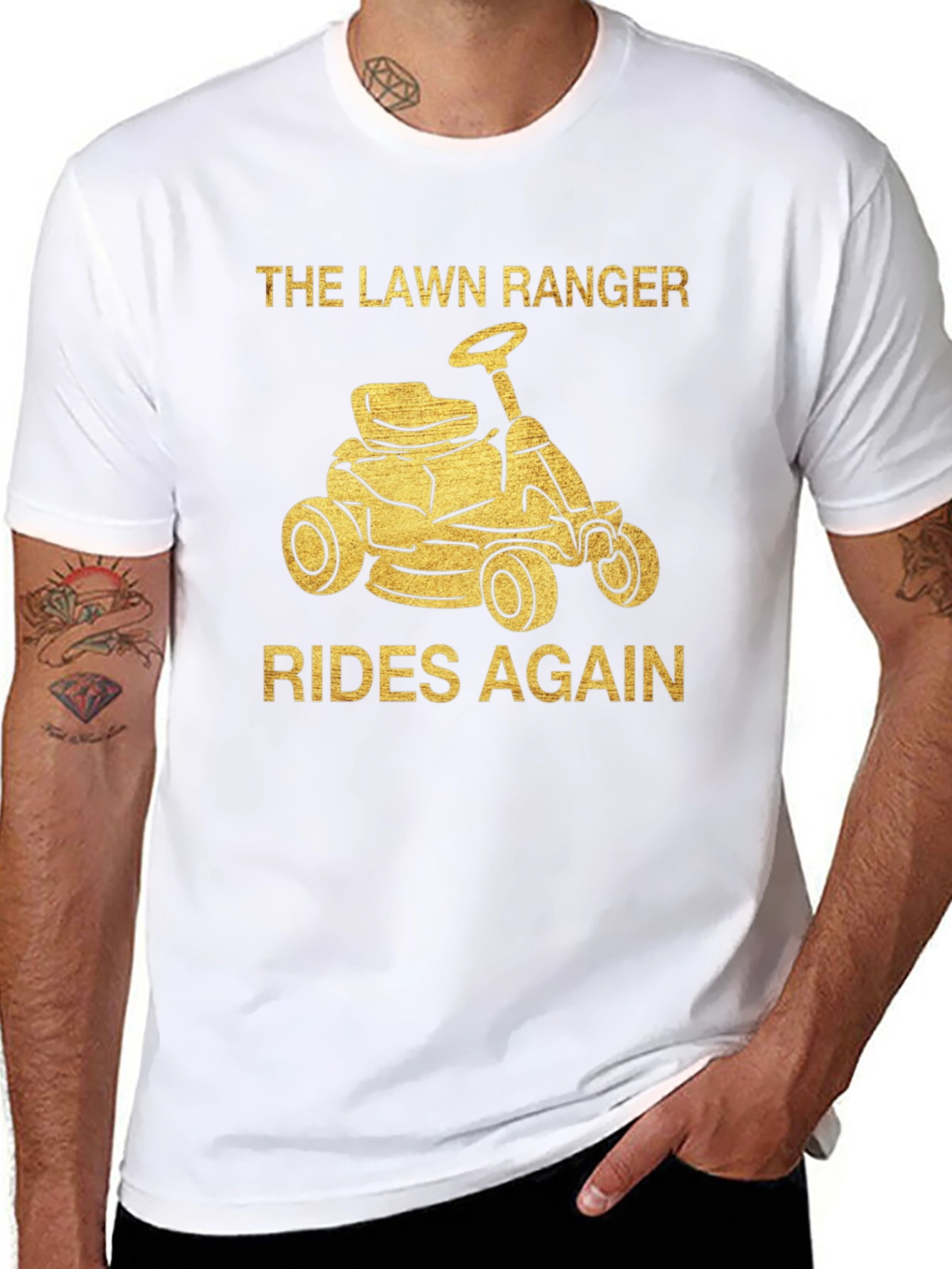 The Lawn Ranger T-Shirt - Rides Again!