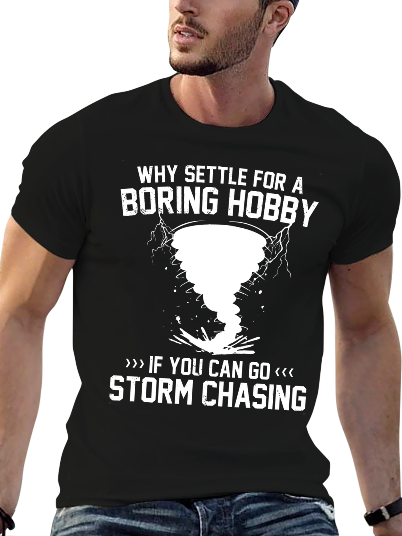 Storm Chasing Graphic Tee - Weather Enthusiast T-Shirt