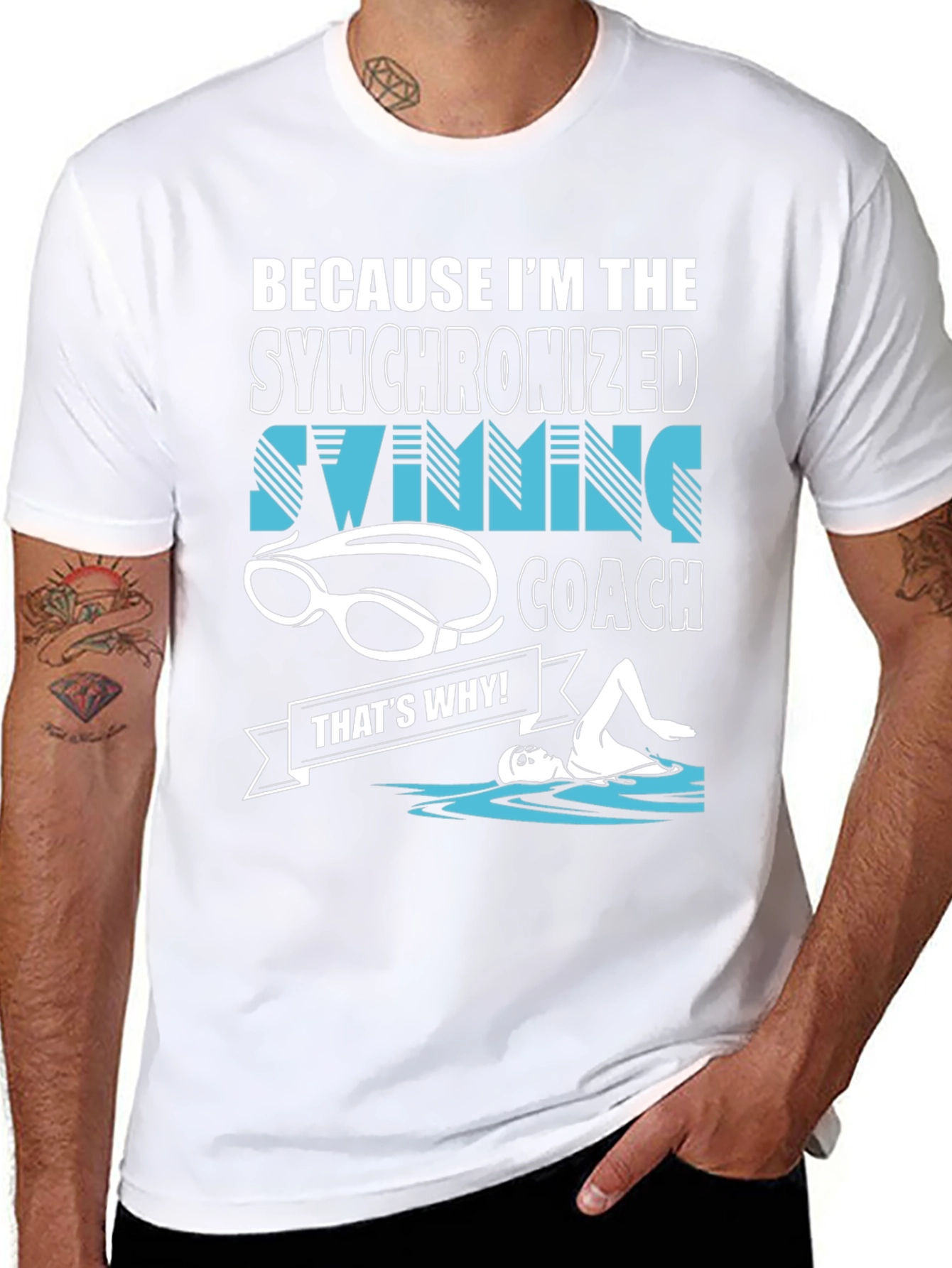 Synchronized Swimming Coach T-Shirt