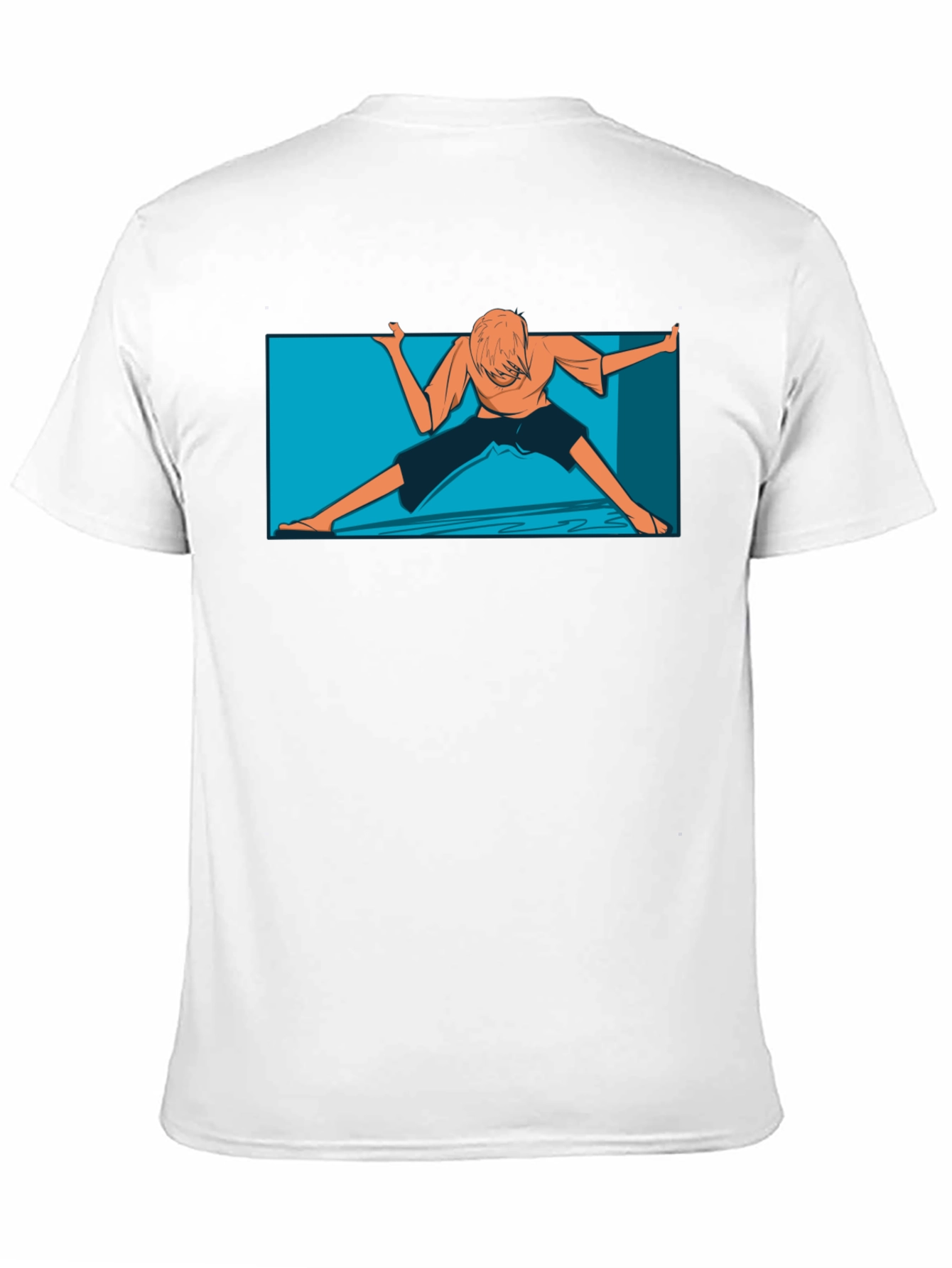 Unique Anime Graphic Black T-Shirt