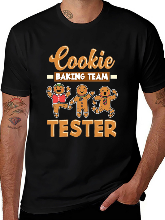 Cookie Baking Team Tester Graphic T-Shirt