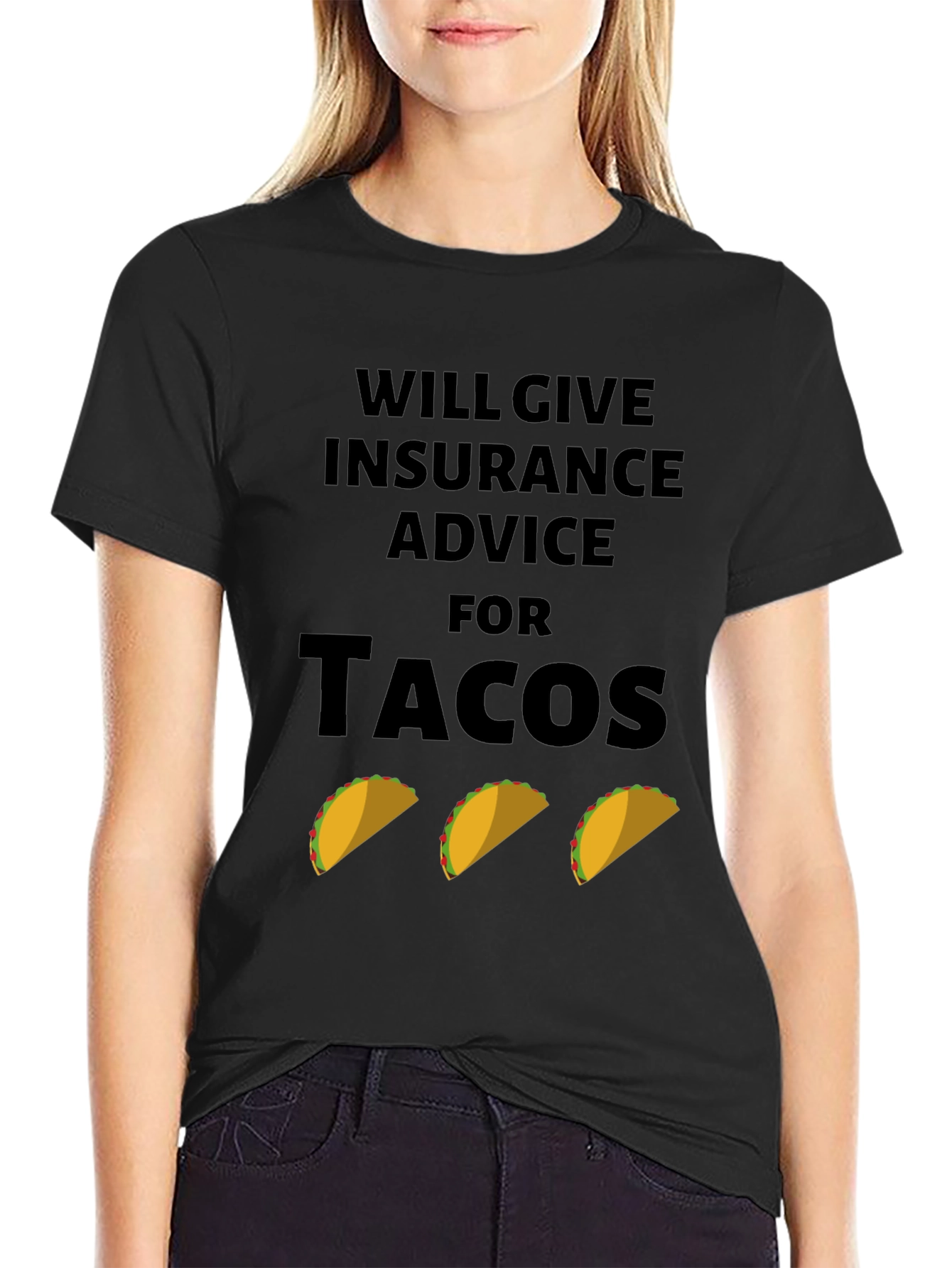 Insurance Advice for Tacos Graphic Tee