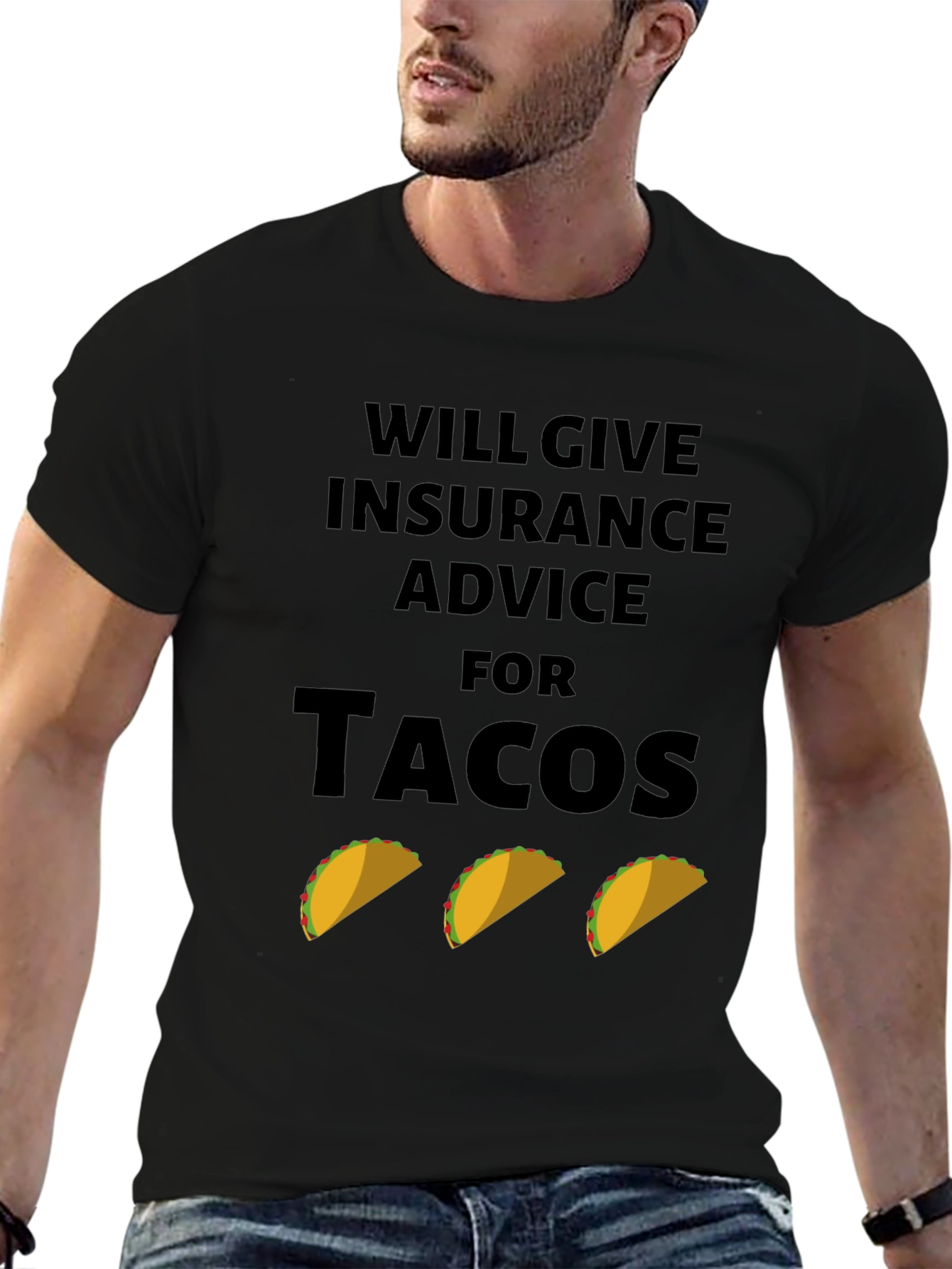 Insurance Advice for Tacos Graphic Tee