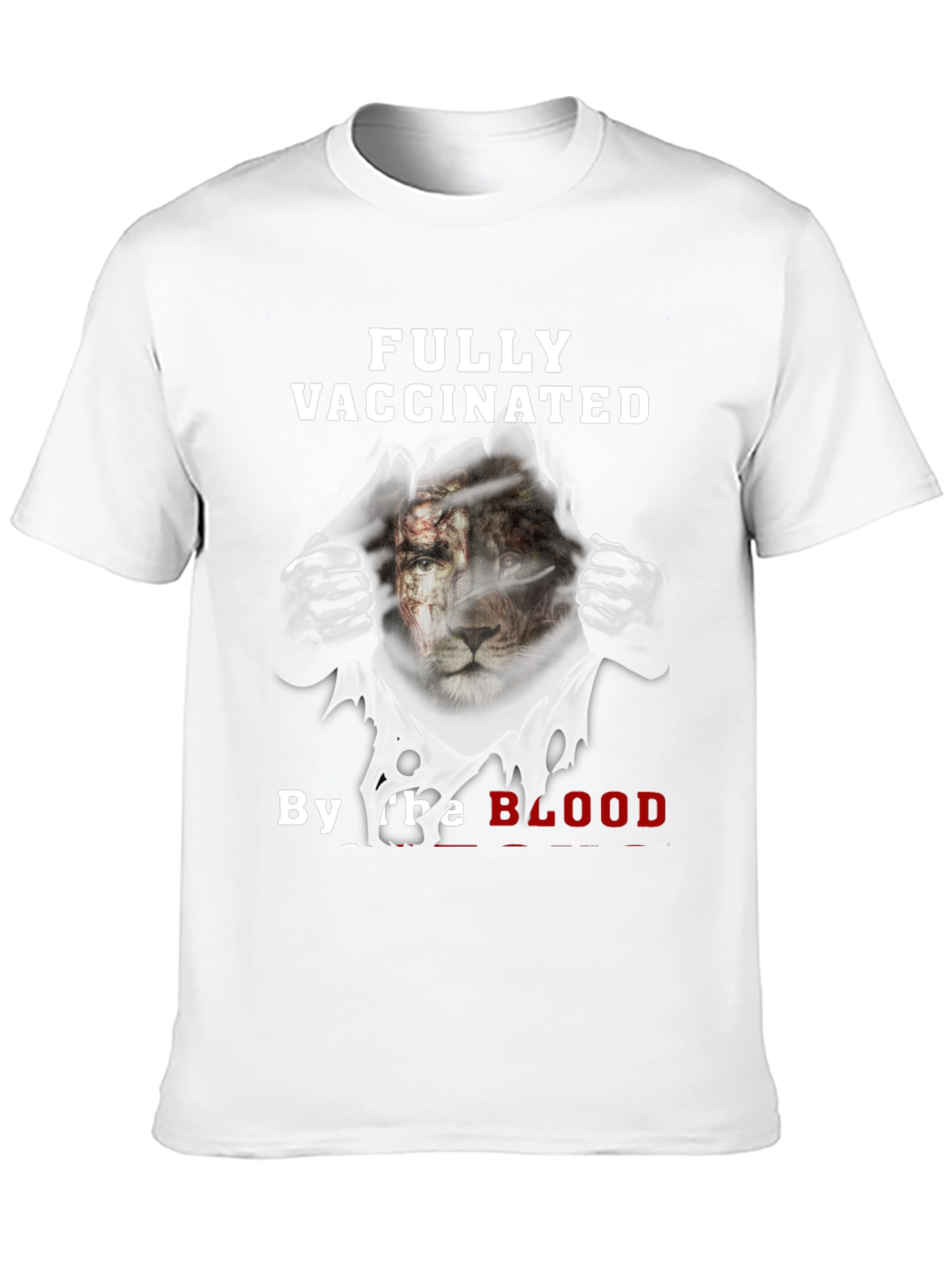 Fully Vaccinated By The Blood Lion T-Shirt