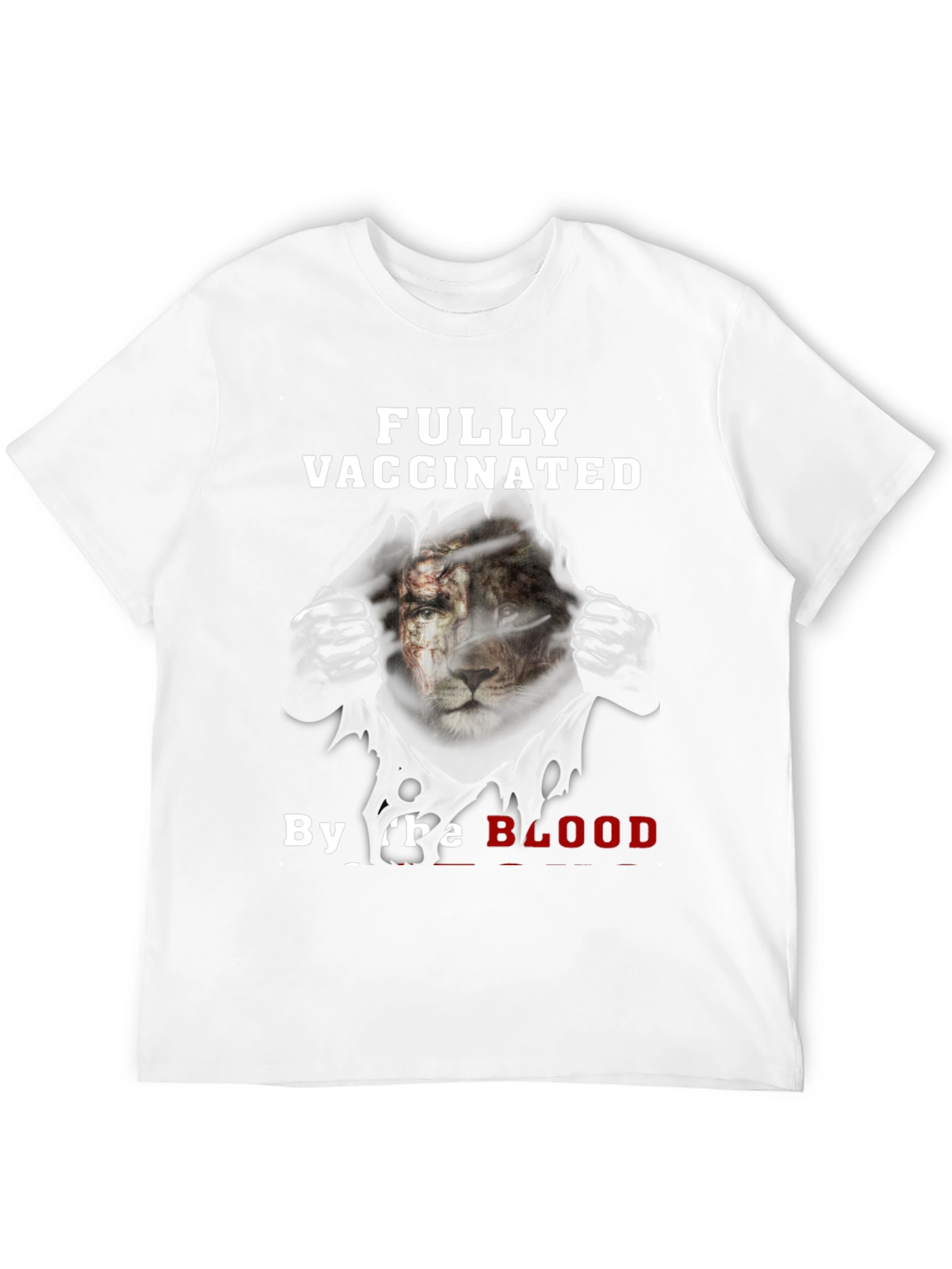 Fully Vaccinated By The Blood Lion T-Shirt