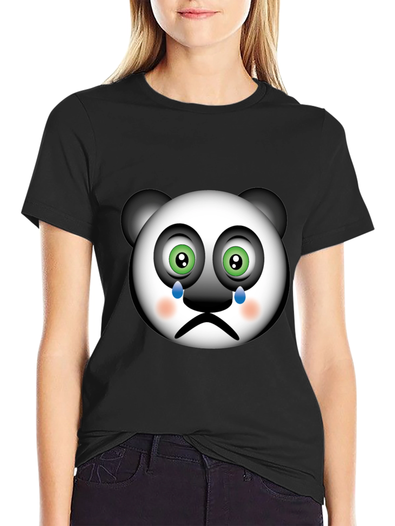 Sad Panda Graphic Tee - Comfort & Style