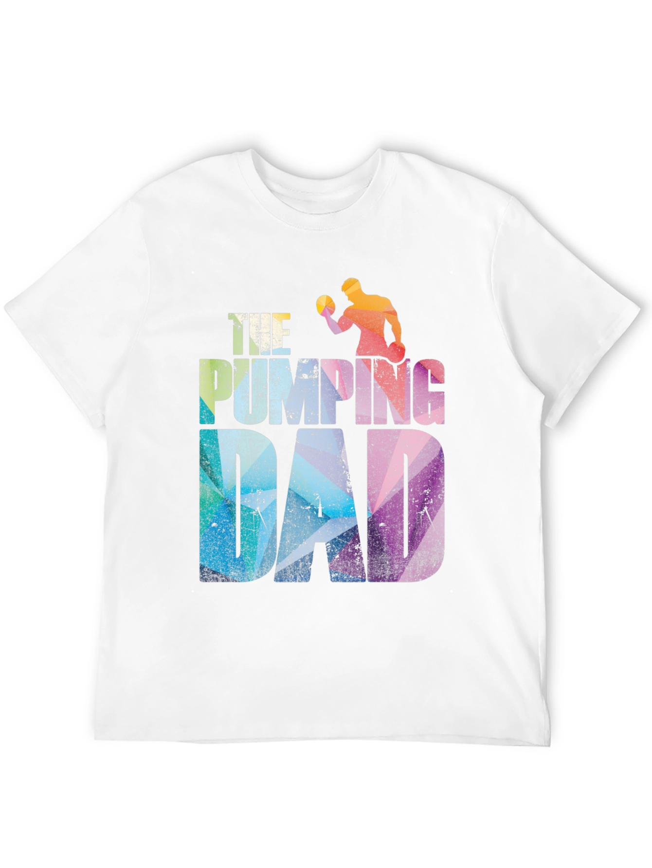 The Pumping Dad Graphic Tee - Workout Gift