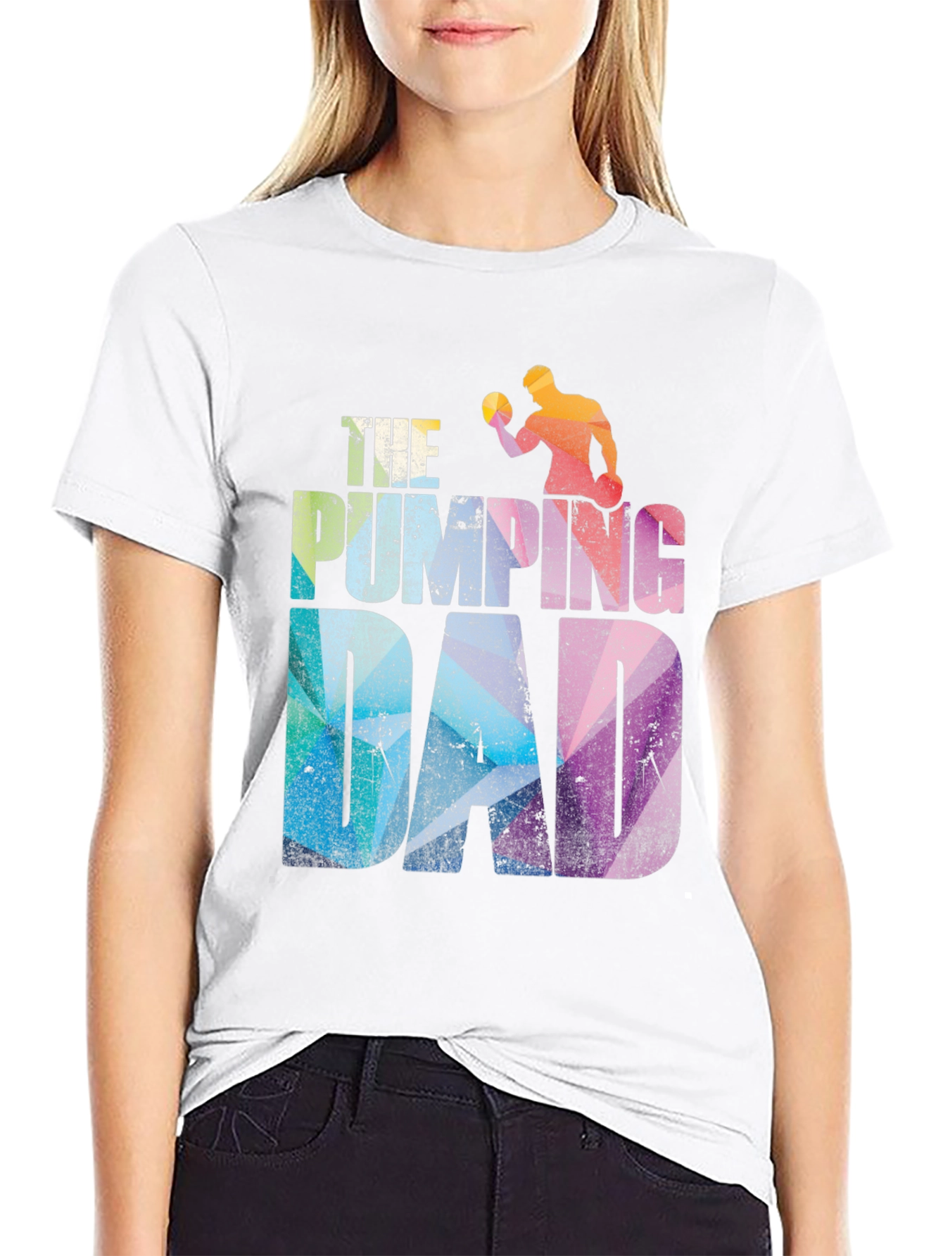 The Pumping Dad Graphic Tee - Workout Gift