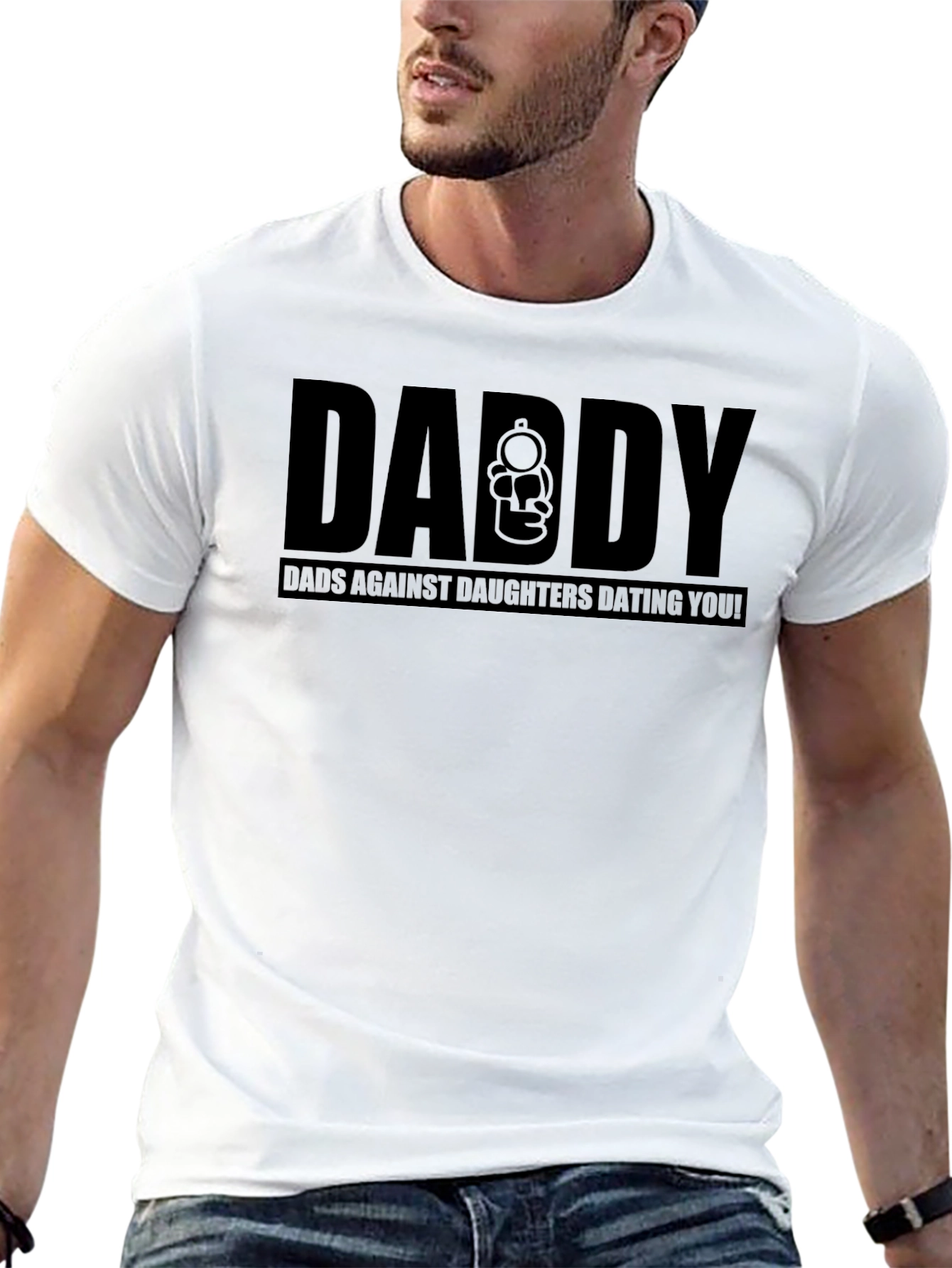 Daddy Dads Against Daughters Dating You T-Shirt