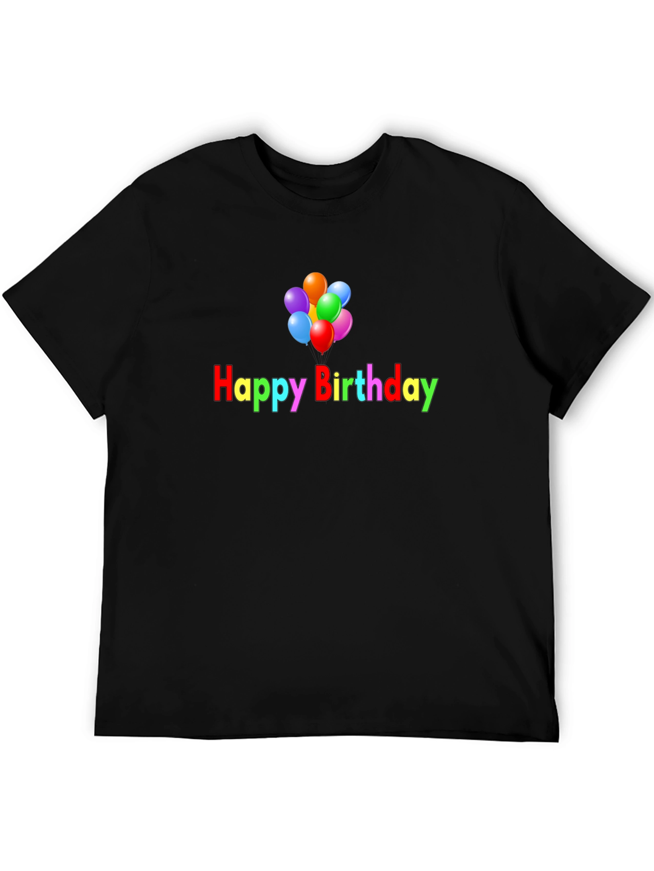 Happy Birthday Balloon Graphic Tee