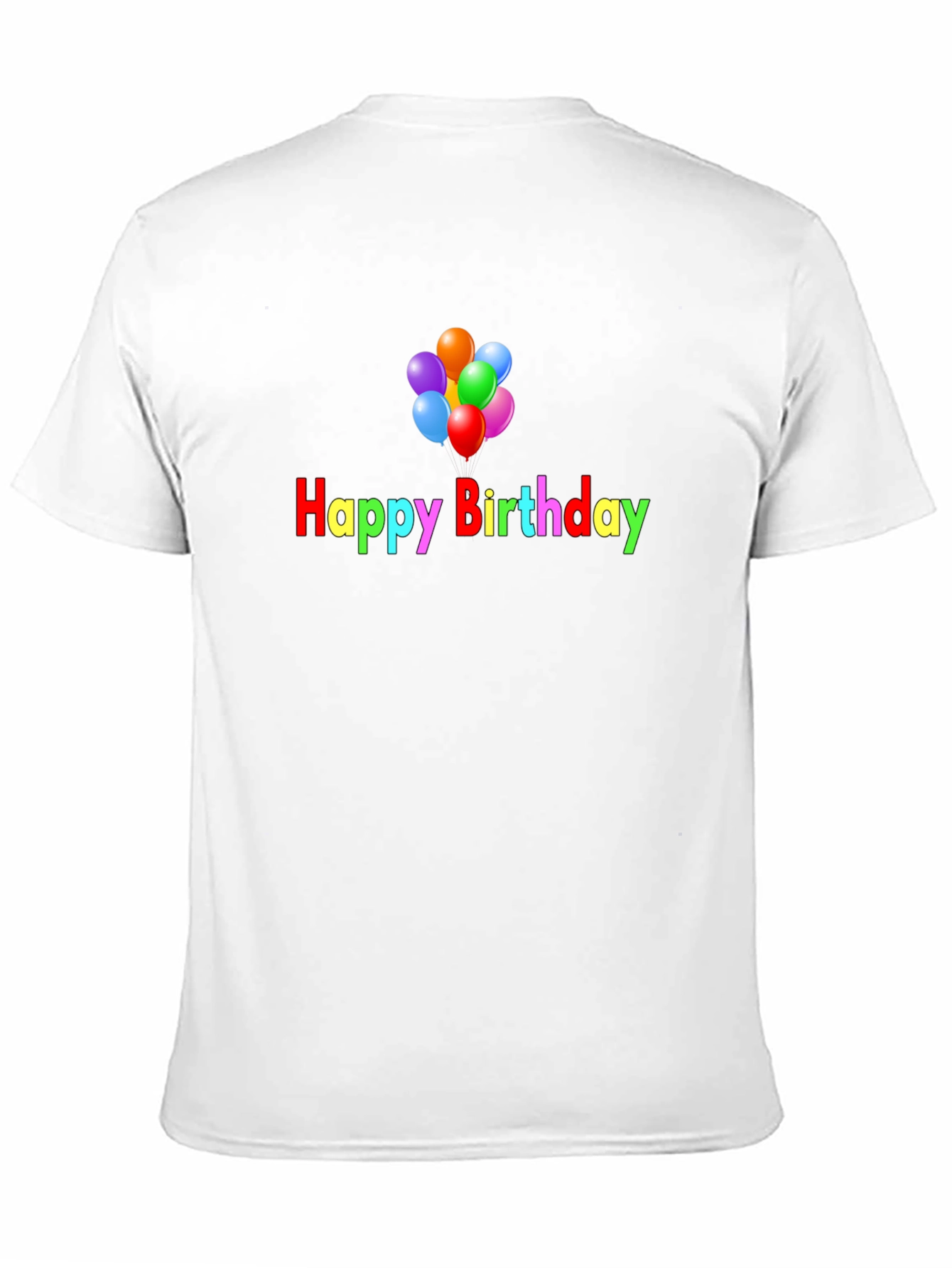 Happy Birthday Balloon Graphic Tee